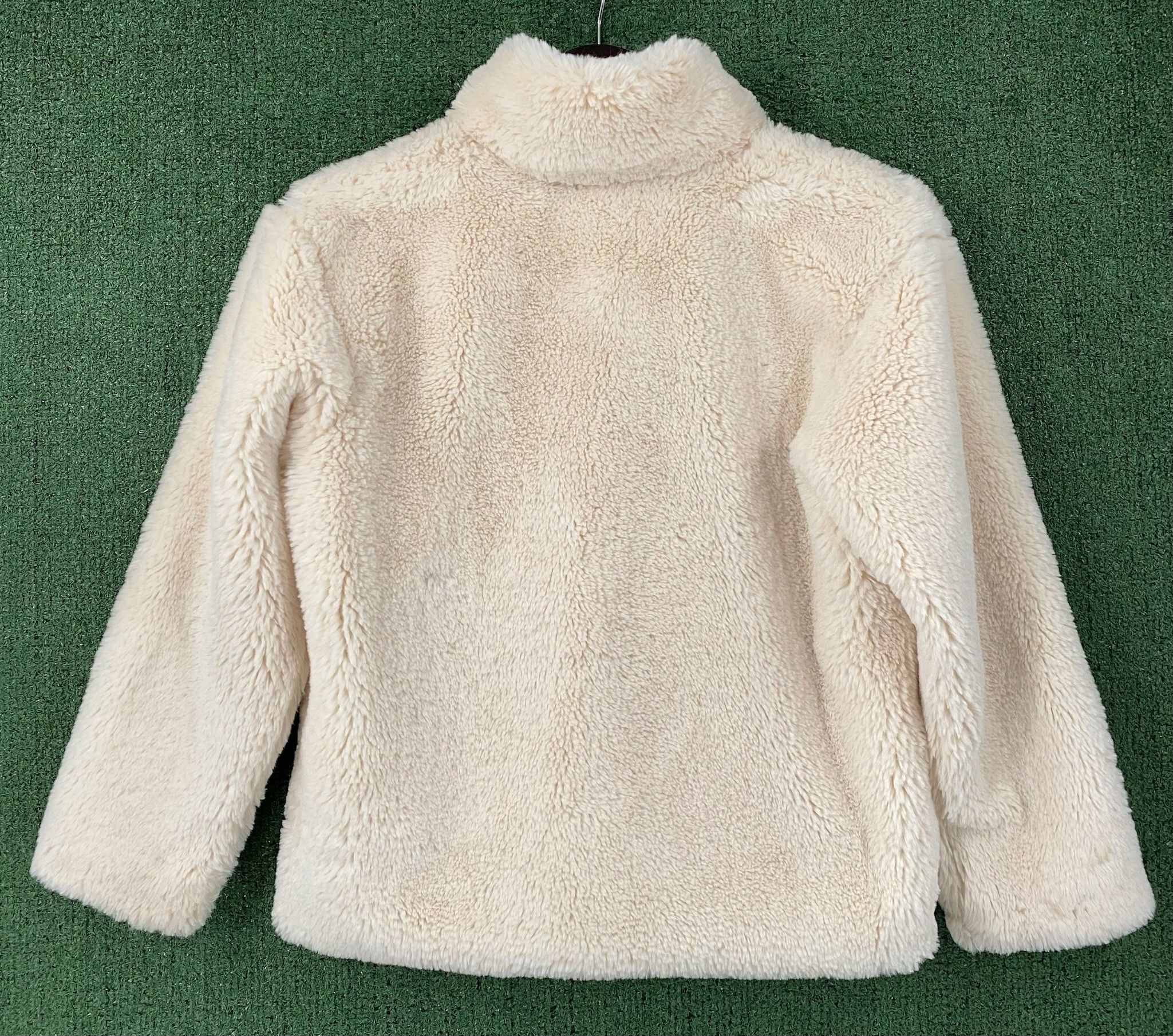 Patagonia Patagonia Lunar Frost Natural Cream Faux Fur Jacket Small Size S / US 4 / IT 40 - 6 Thumbnail