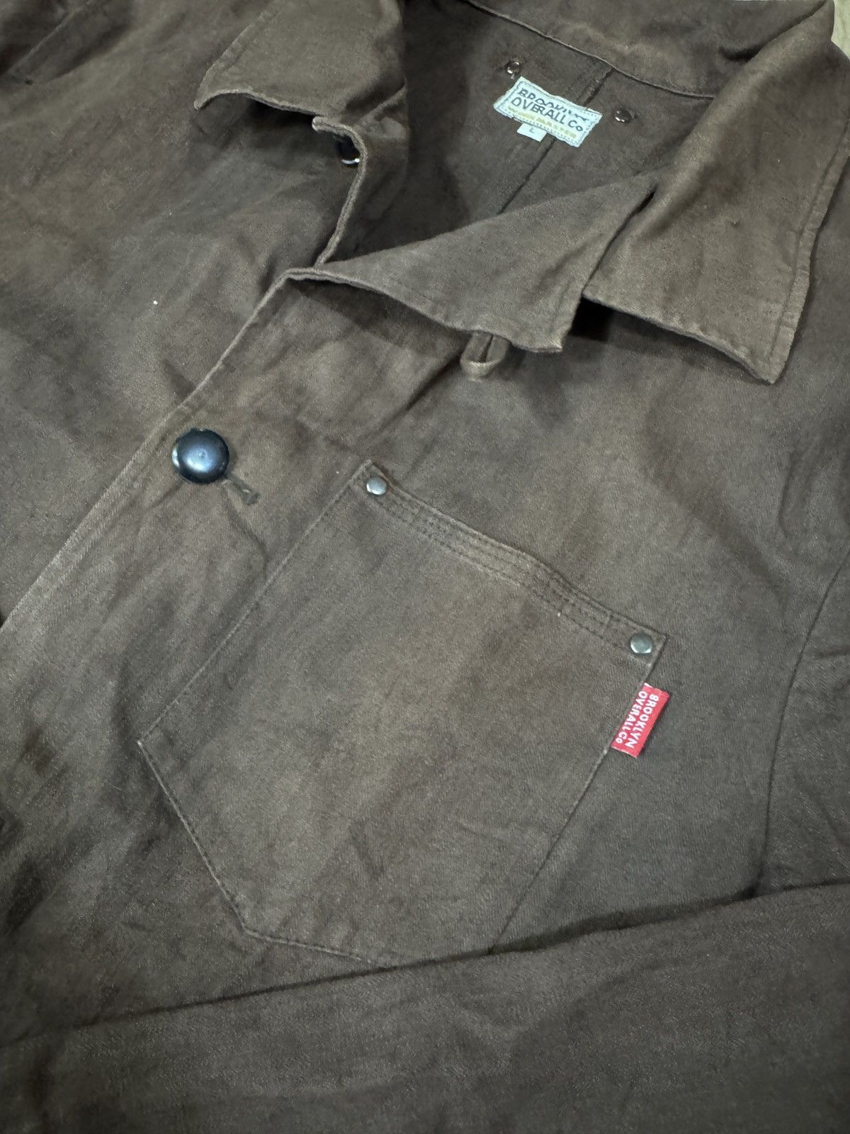 Brooklyn Denim Co. BROOKLYN OVERALL CHORE JACKET Size US L / EU 52-54 / 3 - 2 Thumbnail