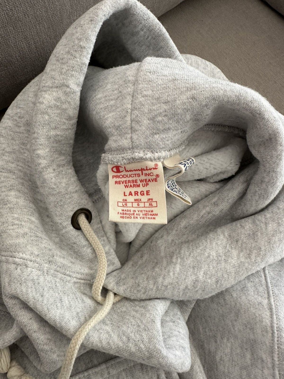 Champion Champion Reverse Weave Grey Melange Size US L / EU 52-54 / 3 - 3 Thumbnail