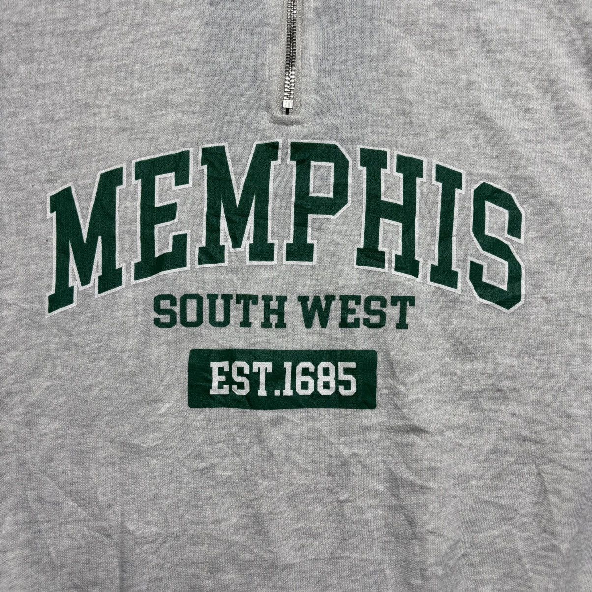 Other INGNI Memphis Half-Zip Sweatshirt Oversized Fit Size M Size US M / EU 48-50 / 2 - 2 Thumbnail