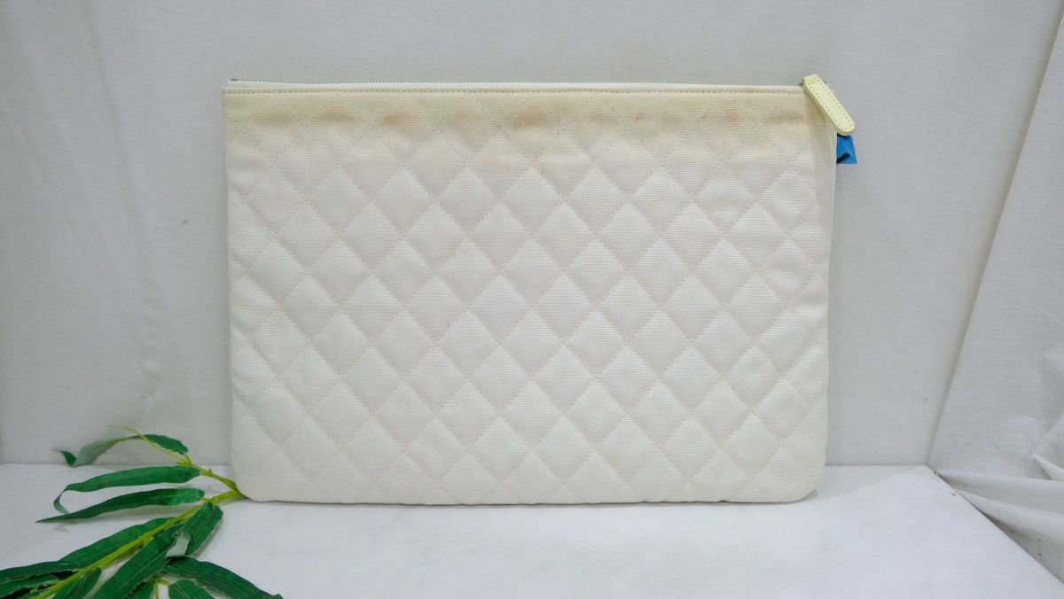 Chanel CHANEL coco cuba clutch bag White Size ONE SIZE - 3 Thumbnail