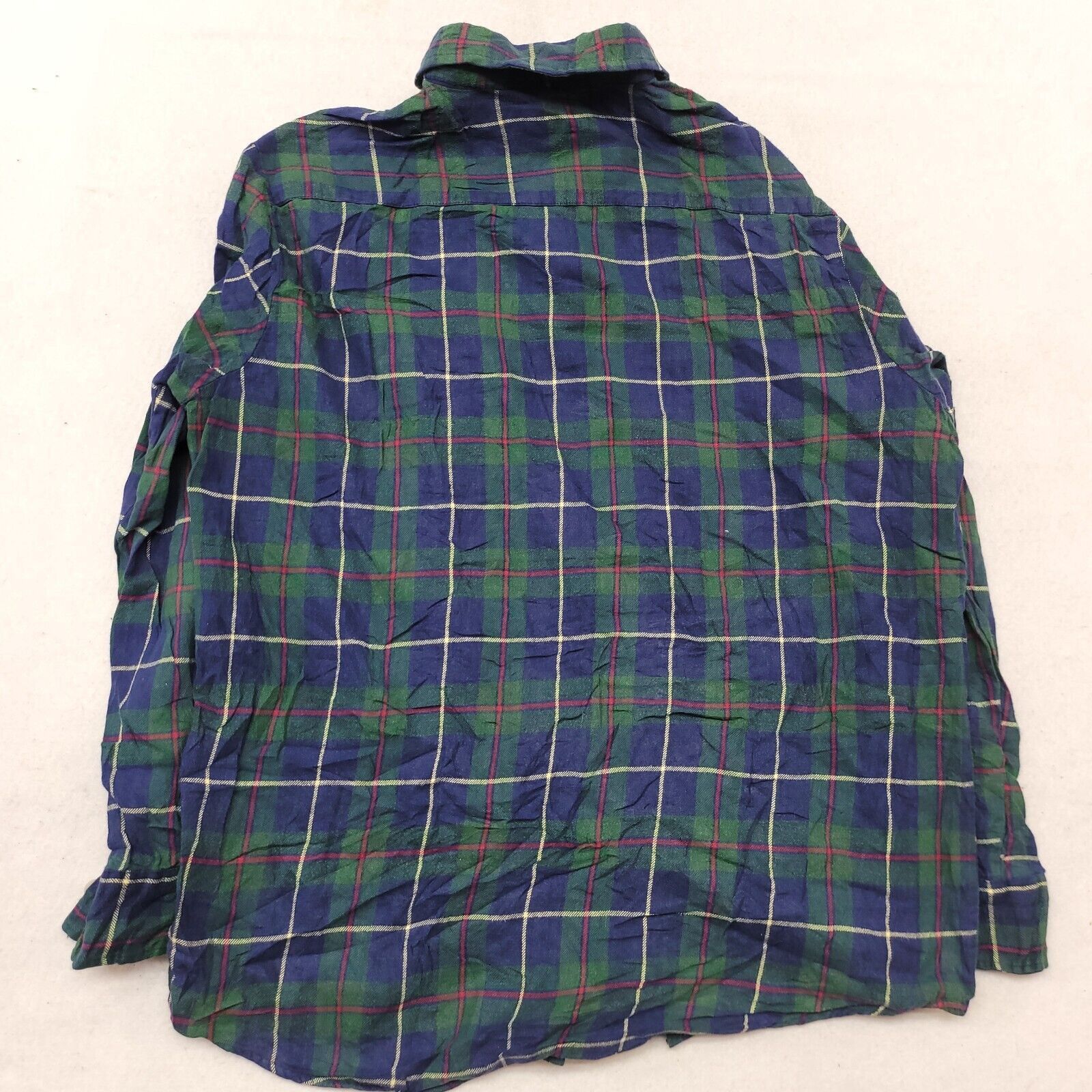 John Ashford John Ashford Tartan Flannel Shirt Mens Size Large L Green Size US L / EU 52-54 / 3 - 10 Thumbnail