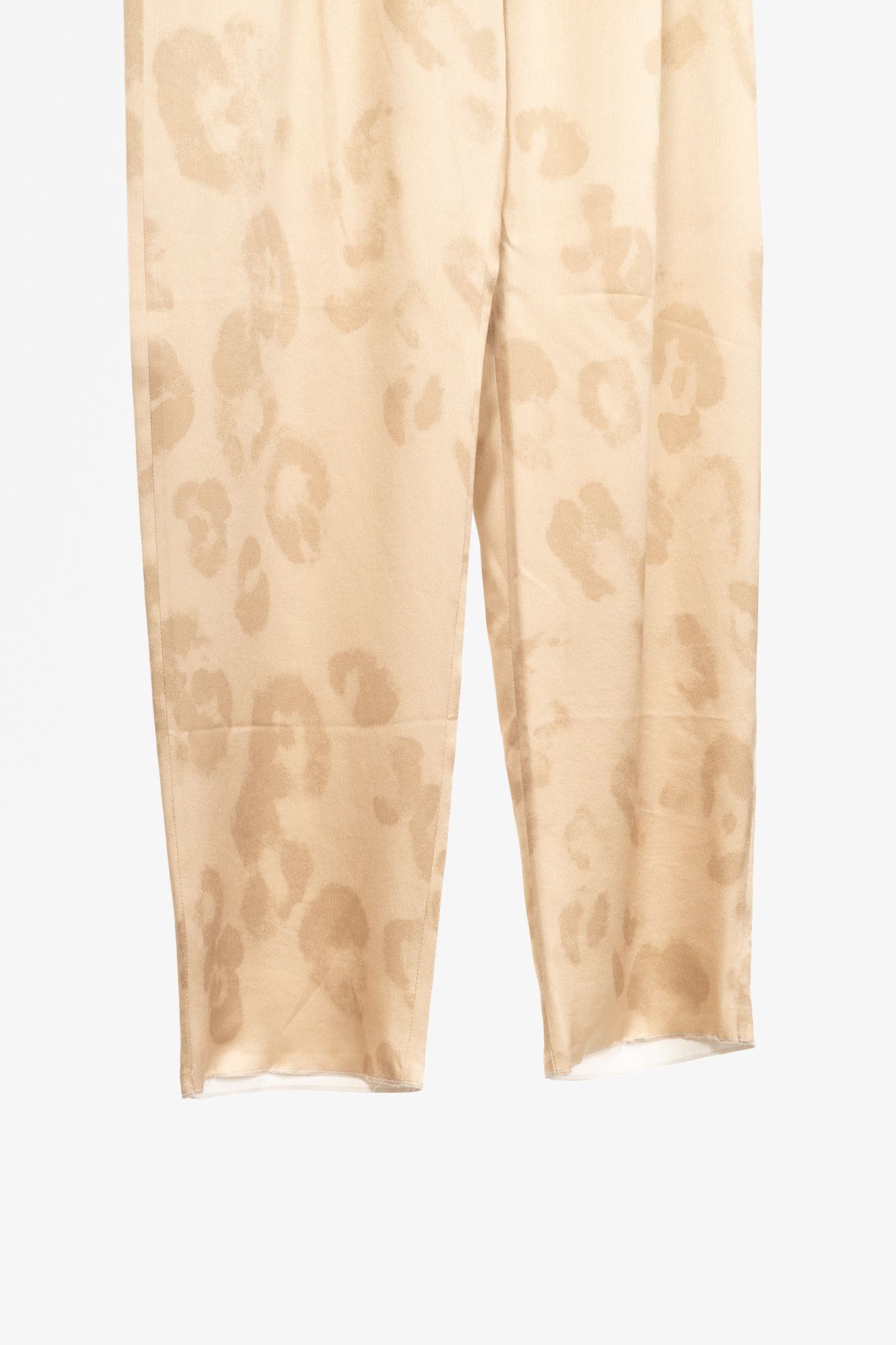 Giorgio Armani Giorgio Armani AW24 Gold Leopard Silk Pull-On Trousers Size 34" / US 12 / IT 48 - 5 Thumbnail