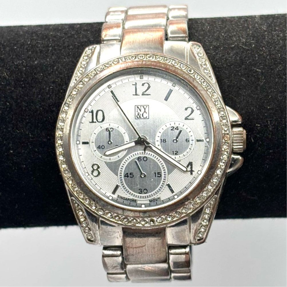Other Vintage Silver NY&C Men's Watch Size ONE SIZE - 1 Thumbnail