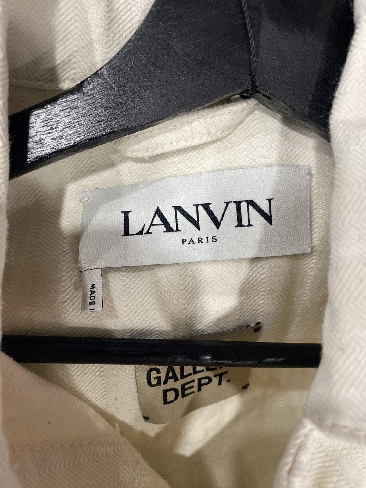 Gallery Dept. × Lanvin Gallery Dept. Lanvin Jean Jacket Size US S / EU 44-46 / 1 - 3 Thumbnail
