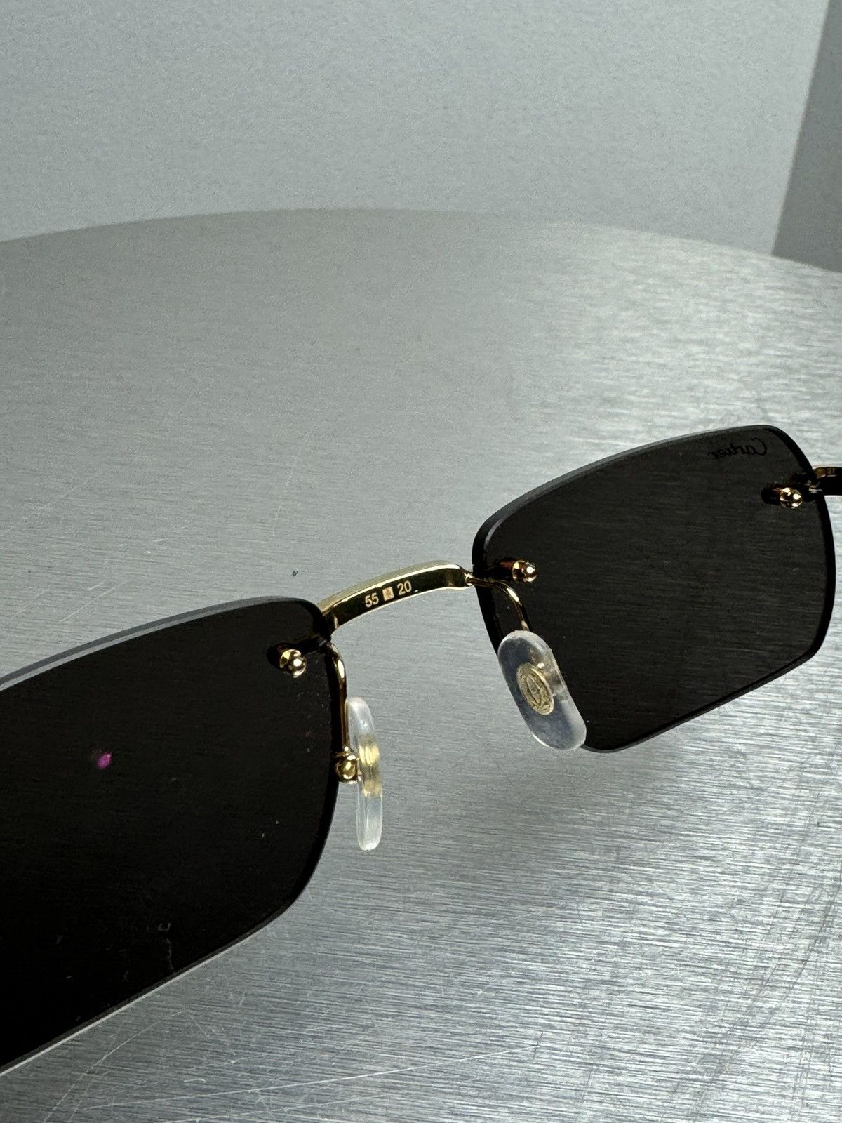 Cartier Cartier Frameless Sunglasses Wires CT0498S Size ONE SIZE - 7 Thumbnail