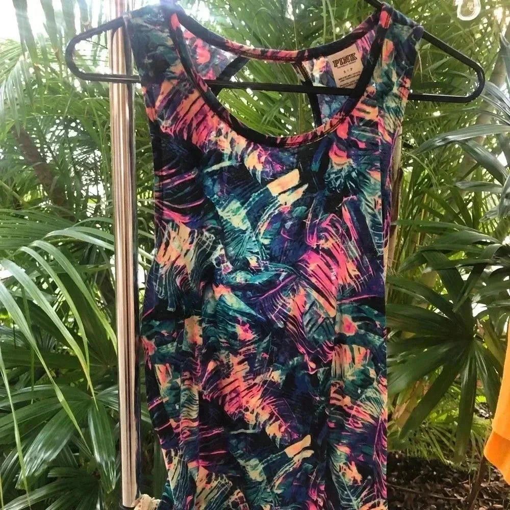 Designer Vibrant Colorful Tank Top - Perfect for Summer Size S / US 4 / IT 40 - 3 Thumbnail