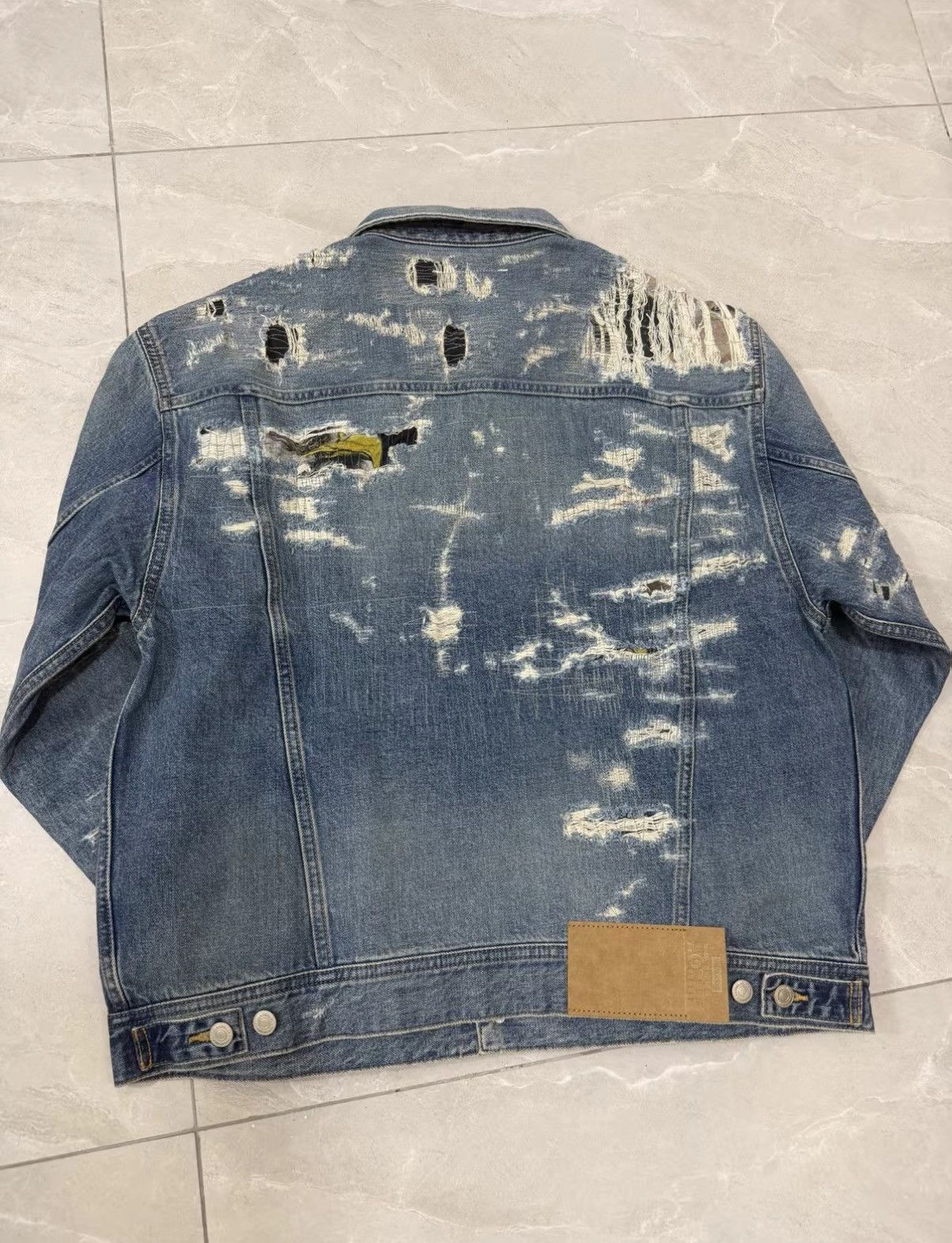 Supreme Supreme × MM6 Maison Margiela SS26 Denim Trucker Jacket J34 Size US M / EU 48-50 / 2 - 8 Thumbnail