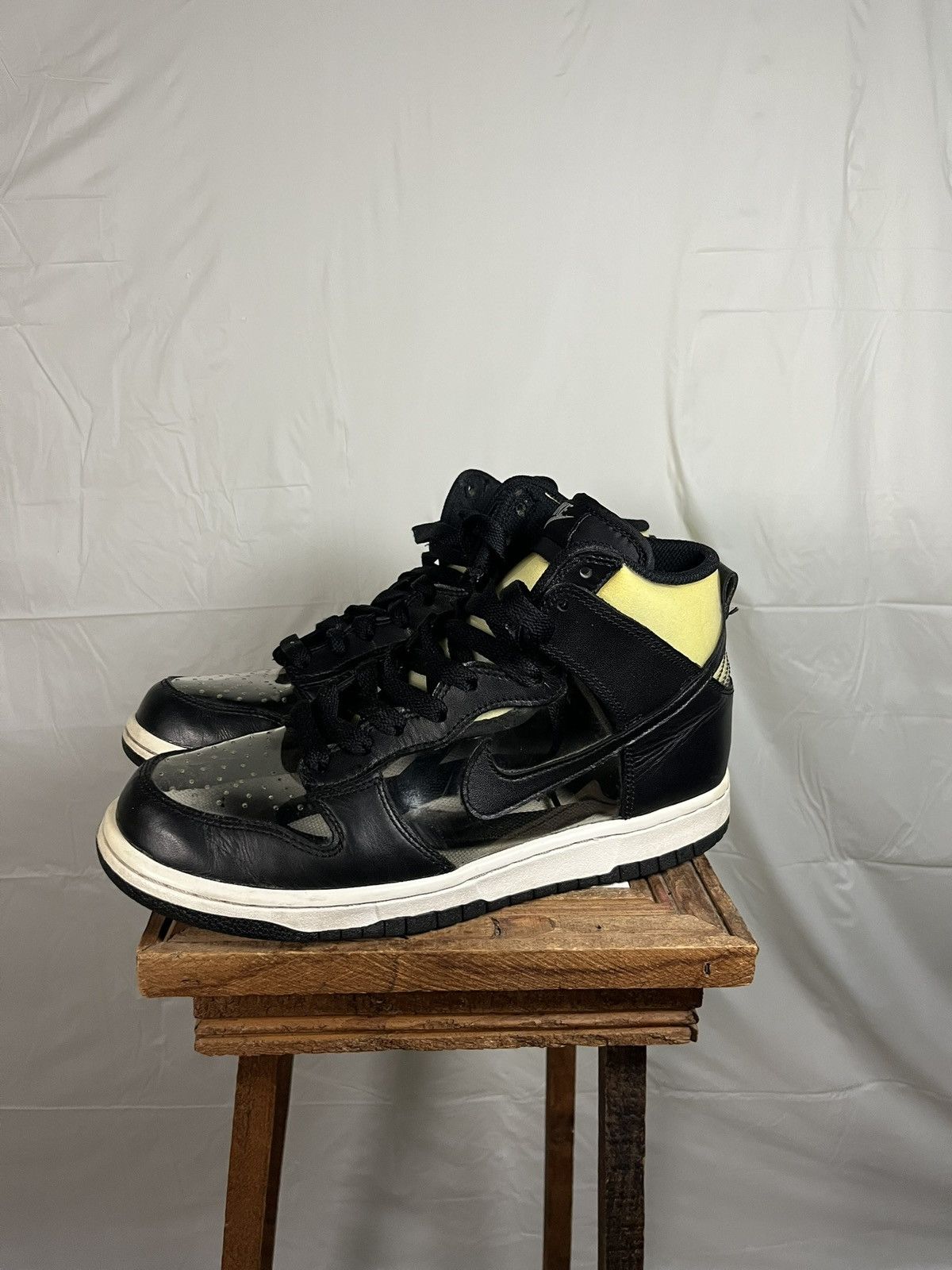 2017 Comme des garçon x Nike dunk high ‘clear’
