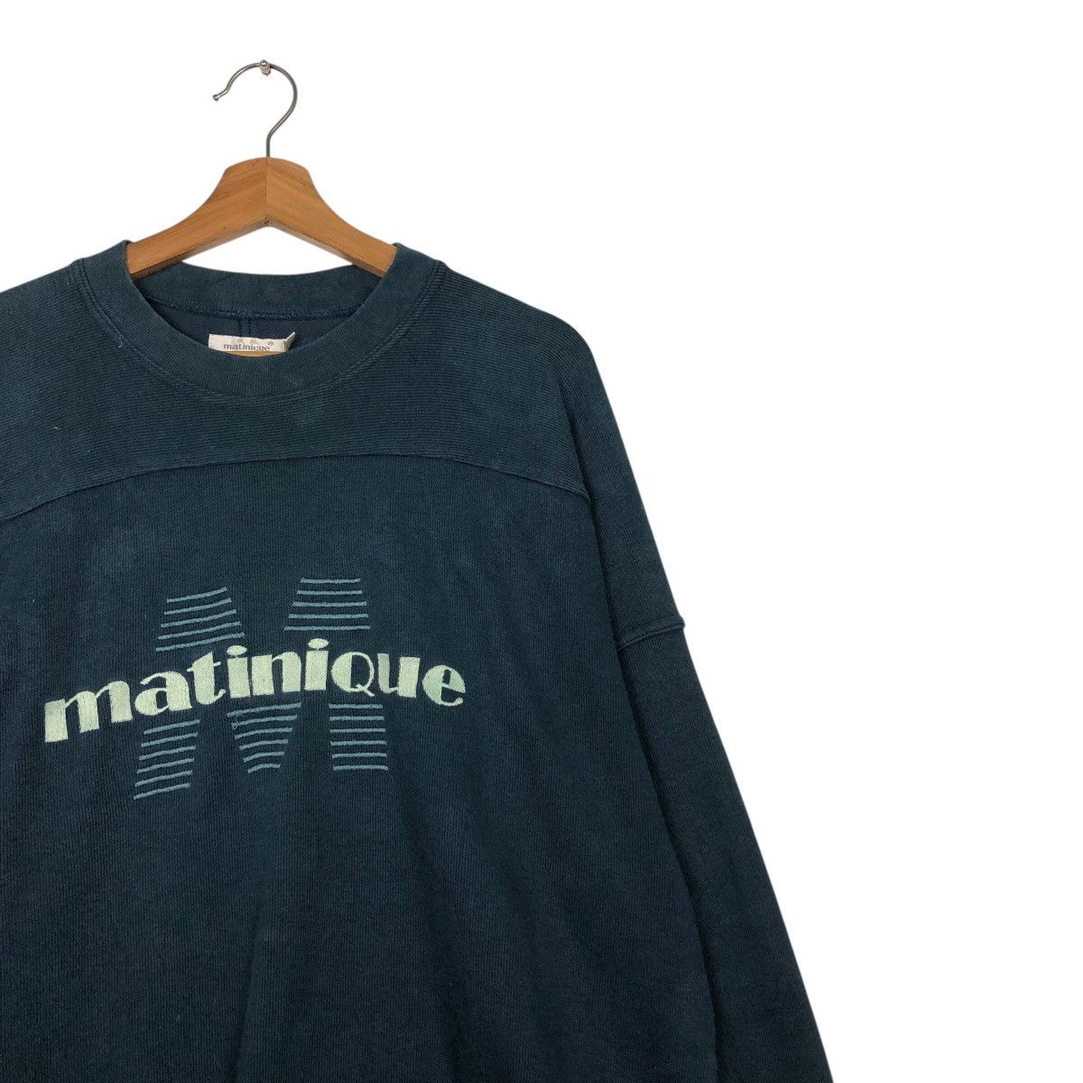 Vintage Sweatshirt PullOver Matinique Big Logo Issey Miyake