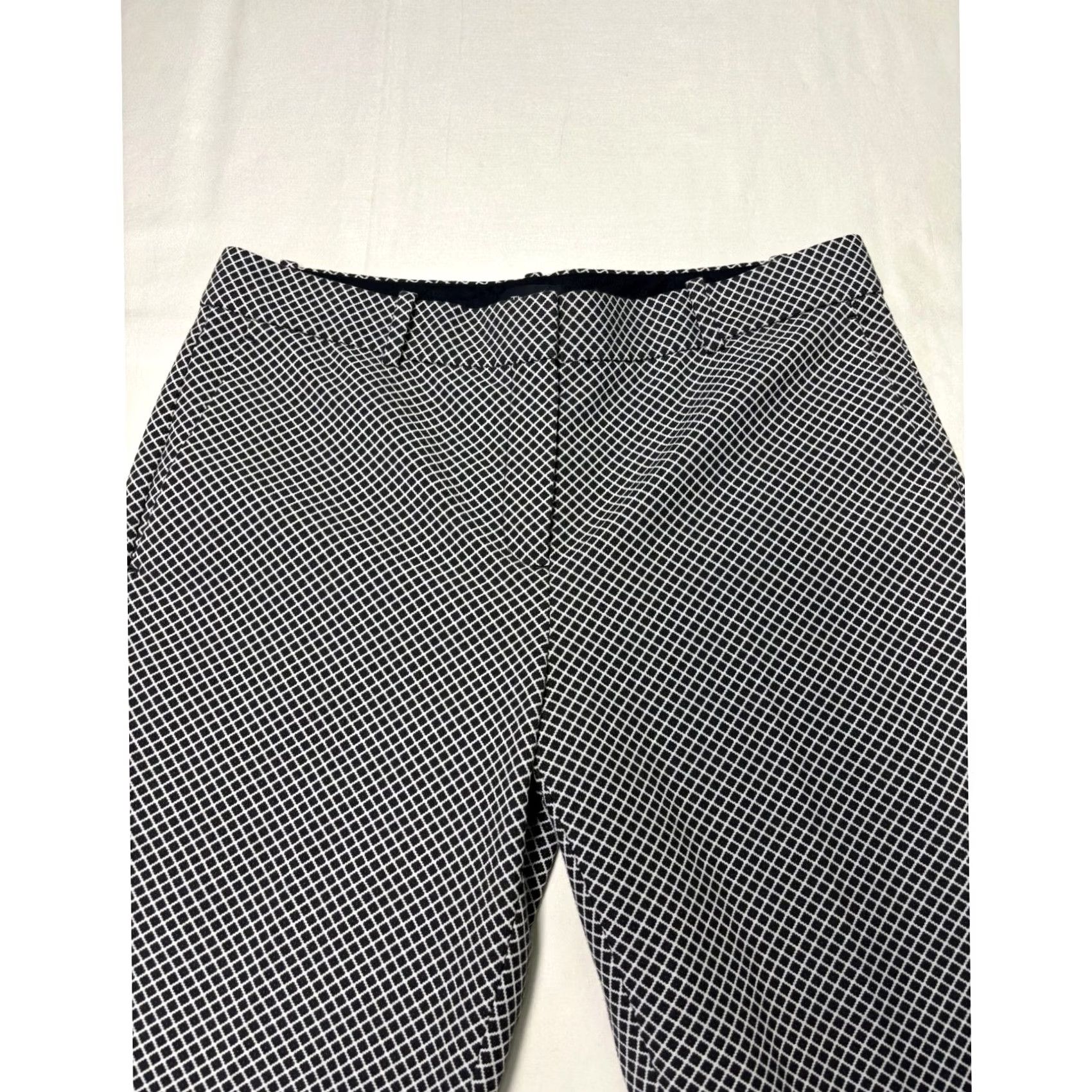 Theory Theory Testra O Diamond Jacquard Pants Womens Slim Size 28" / US 6 / IT 42 - 2 Thumbnail