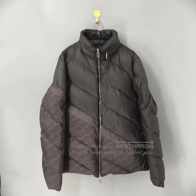 Fendi Fendi Black Down Jacket for Men . Size US M / EU 48-50 / 2 - 1 Thumbnail
