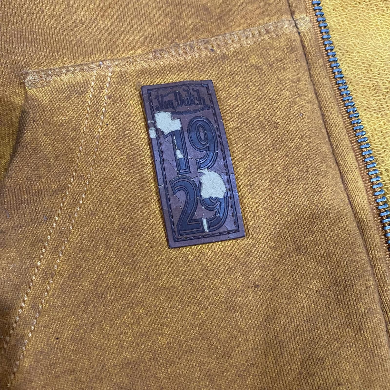 Vintage × Von Dutch Von Dutch Vintage Zip Up Hoodie Size US L / EU 52-54 / 3 - 3 Thumbnail