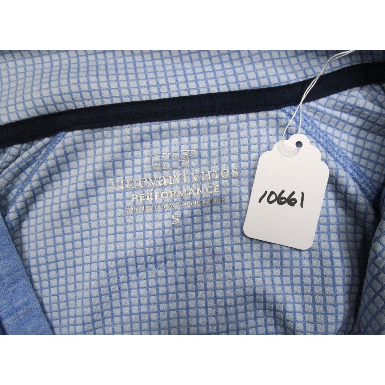 Vineyard Vines Vineyard Vines Pullover Men Small Blue Performance Quarter Zip Lightweight Logo Shirt Size US S / EU 44-46 / 1 - 7 Thumbnail