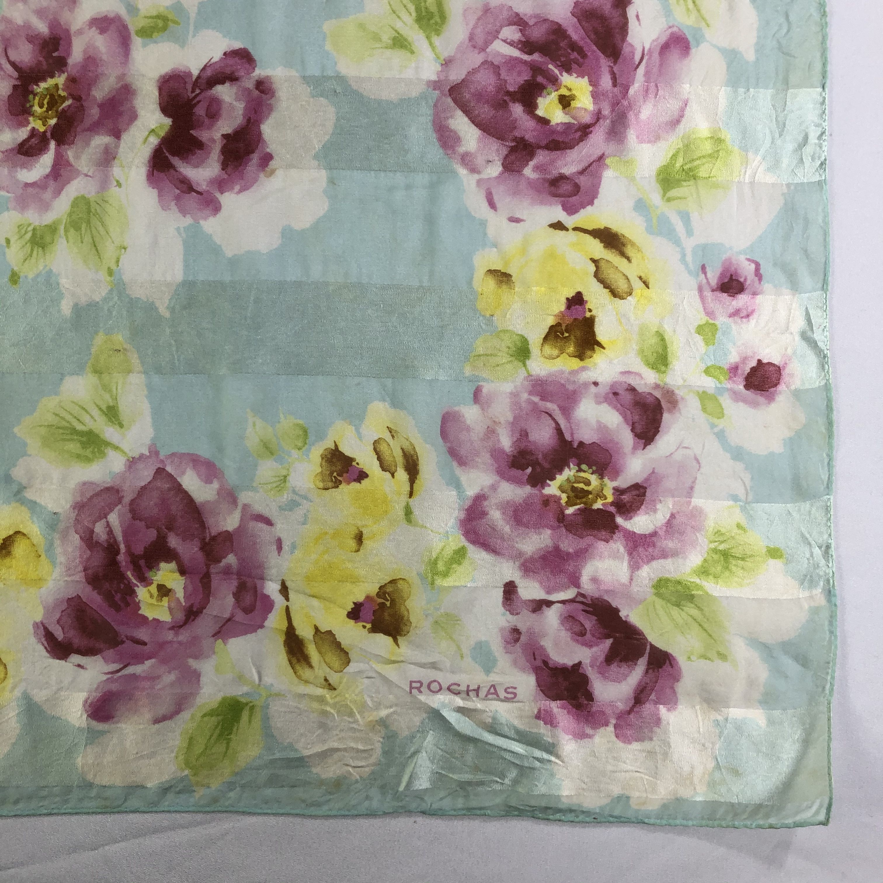 Rochas × Vintage Vintage Rochas Silk Scarf Size ONE SIZE - 3 Thumbnail
