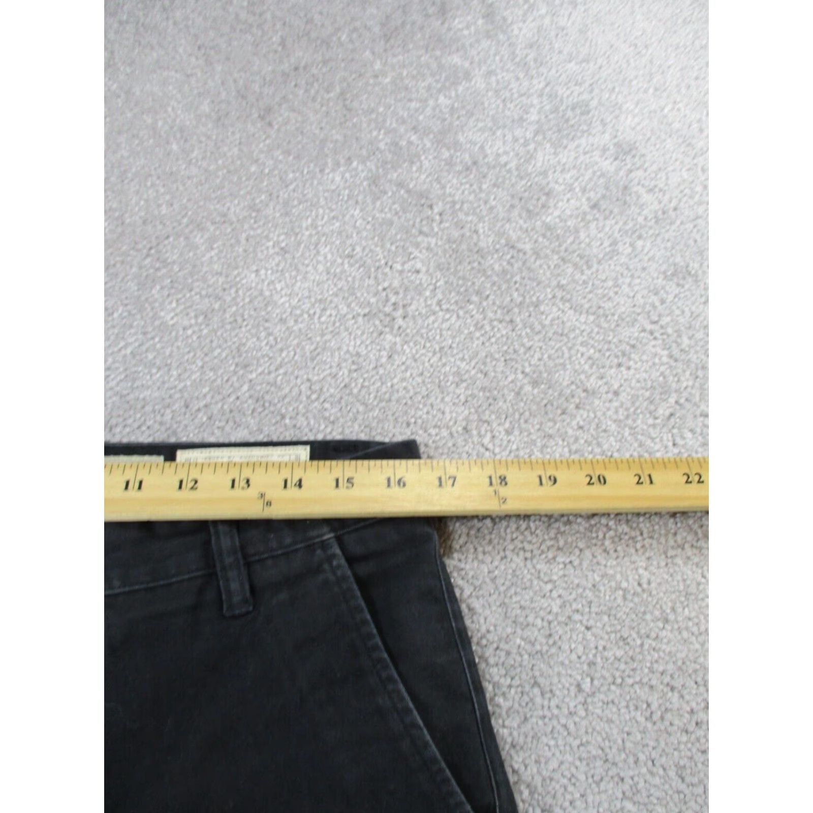 Allsaints AllSaints Slim Fit Chinos Mens 32 Black Pants Size US 32 / EU 48 - 7 Thumbnail