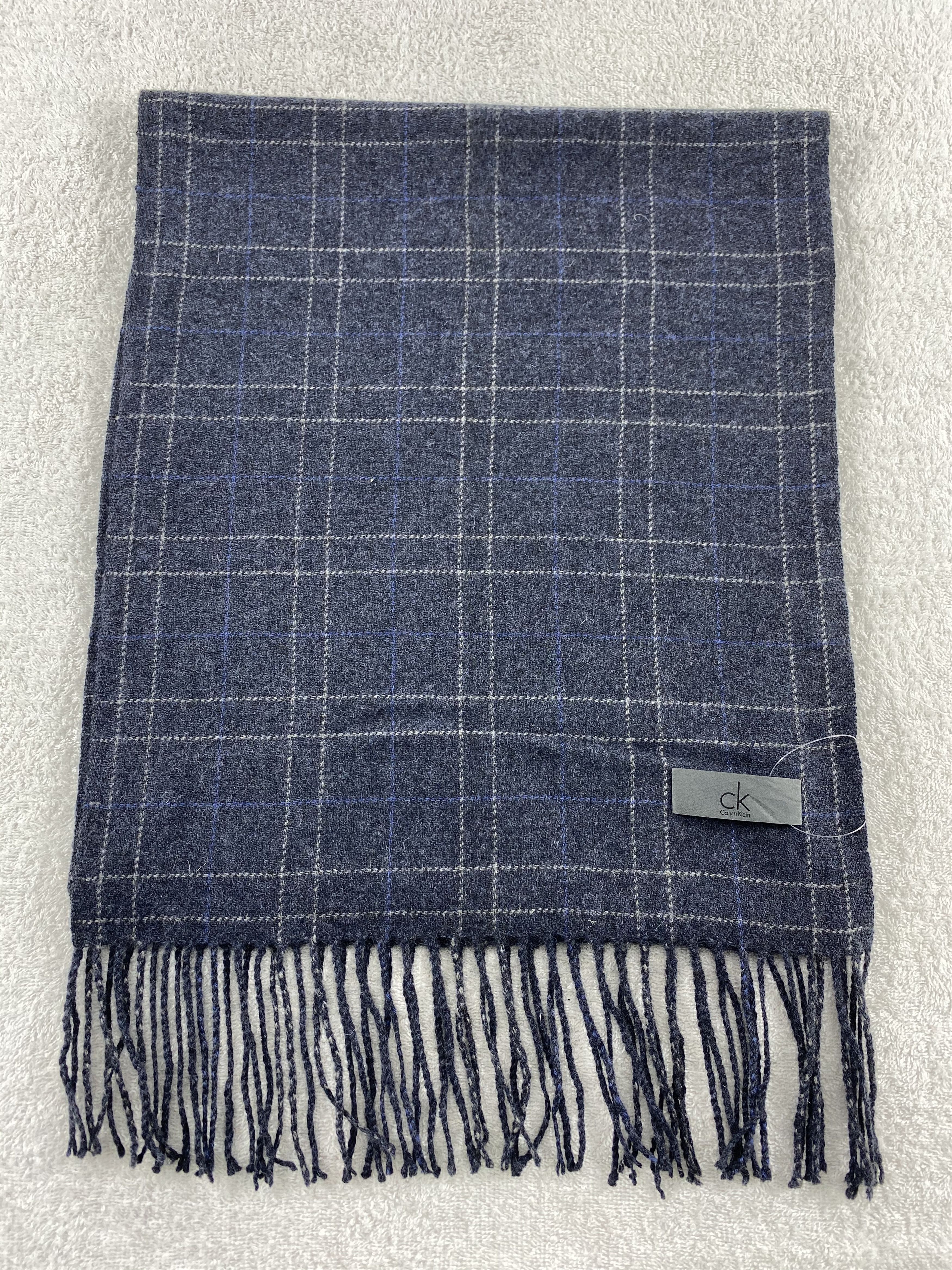 Calvin Klein × Vintage Calvin Klein Scarf / Muffler / Neckwear - WW1670 Size ONE SIZE - 2 Thumbnail