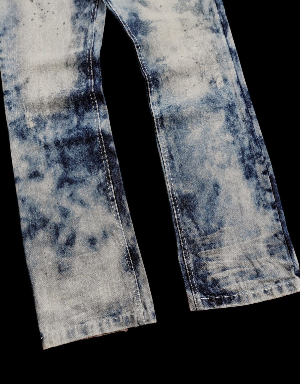 In The Attic In The Attic Acidwash Denim Jeans Size US 33 - 5 Thumbnail