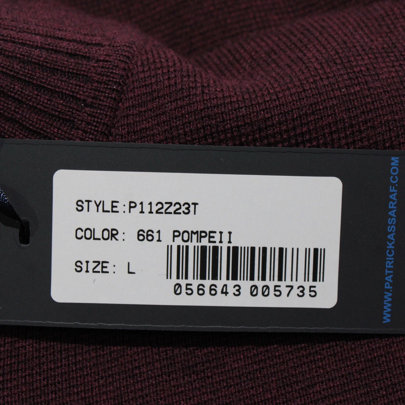 PATRICK ASSARAF Patrick Assaraf Sweater Size US L in Purple Size US L / EU 52-54 / 3 - 3 Thumbnail