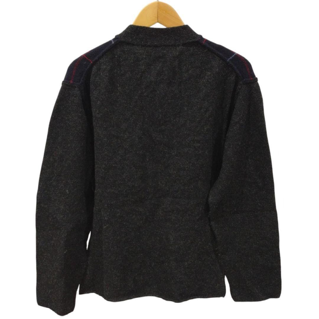 Comme des Garcons Homme COMME des GARCONS HOMME Tanaka periodFelted Cardigan Gray S Size US S / EU 44-46 / 1 - 2 Thumbnail
