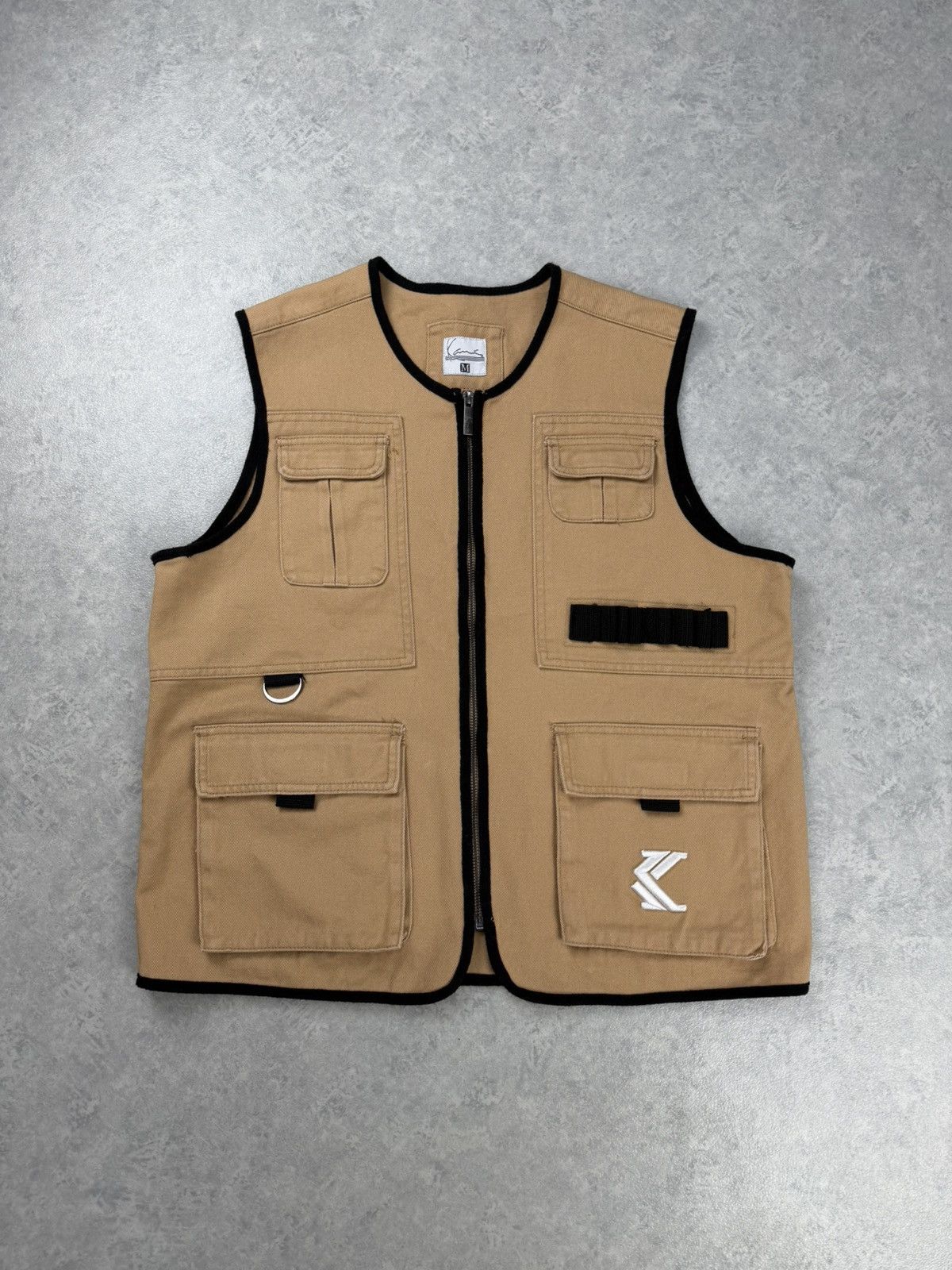 Karl Kani Karl Kani Utility Tactical Vest Multi Pocket Zip Up Size M Size US M / EU 48-50 / 2 - 1 Thumbnail