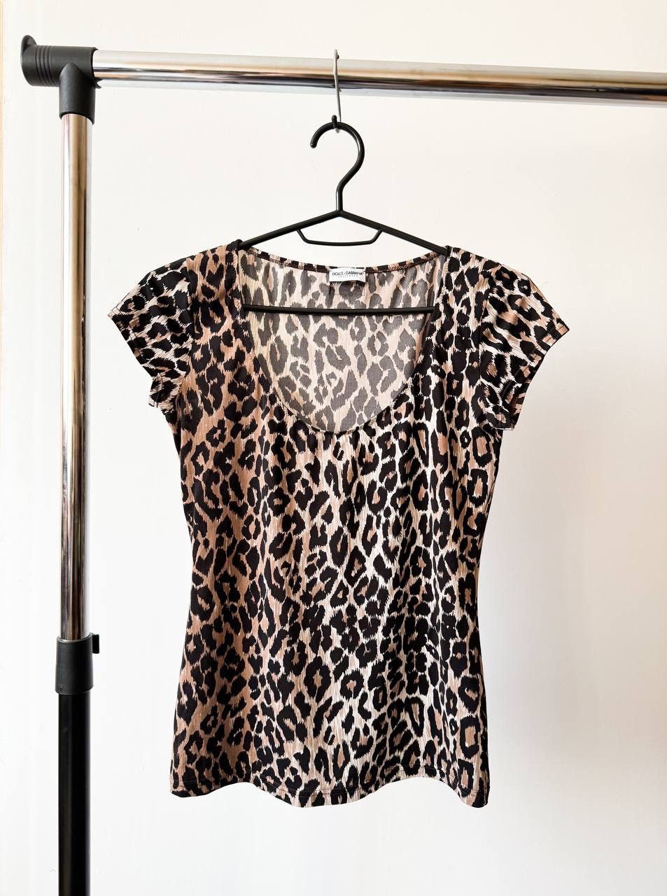 Dolce & Gabbana D&G Dolce & Gabbana Underwear Leopard T-Shirt Size S / US 4 / IT 40 - 2 Thumbnail