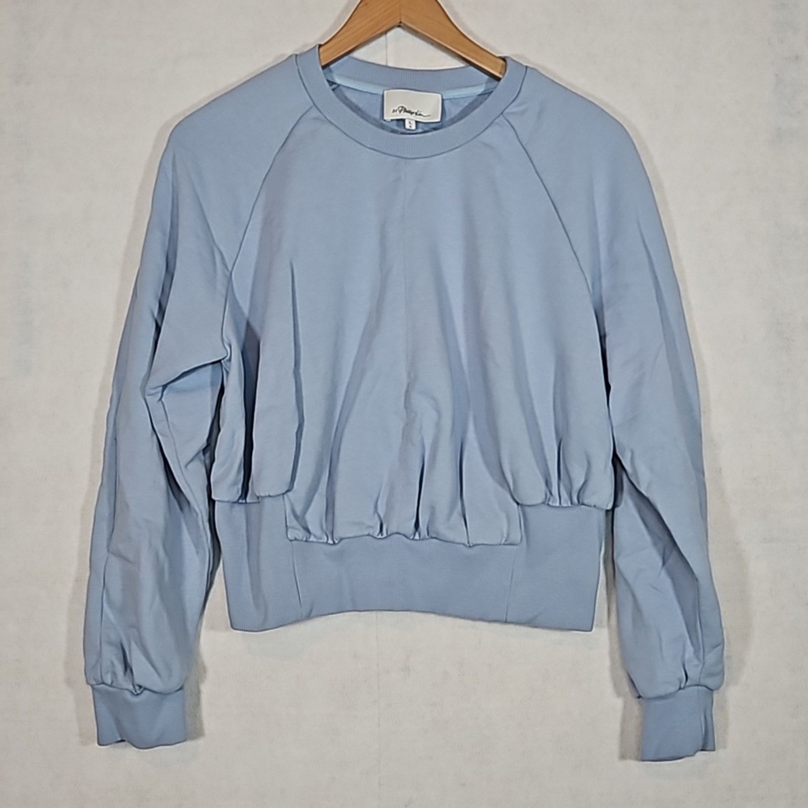 3.1 Phillip Lim NWOT 3.1 Phillip Lim Raglan French Terry Sweatshirt Size L / US 10 / IT 46 - 1 Thumbnail