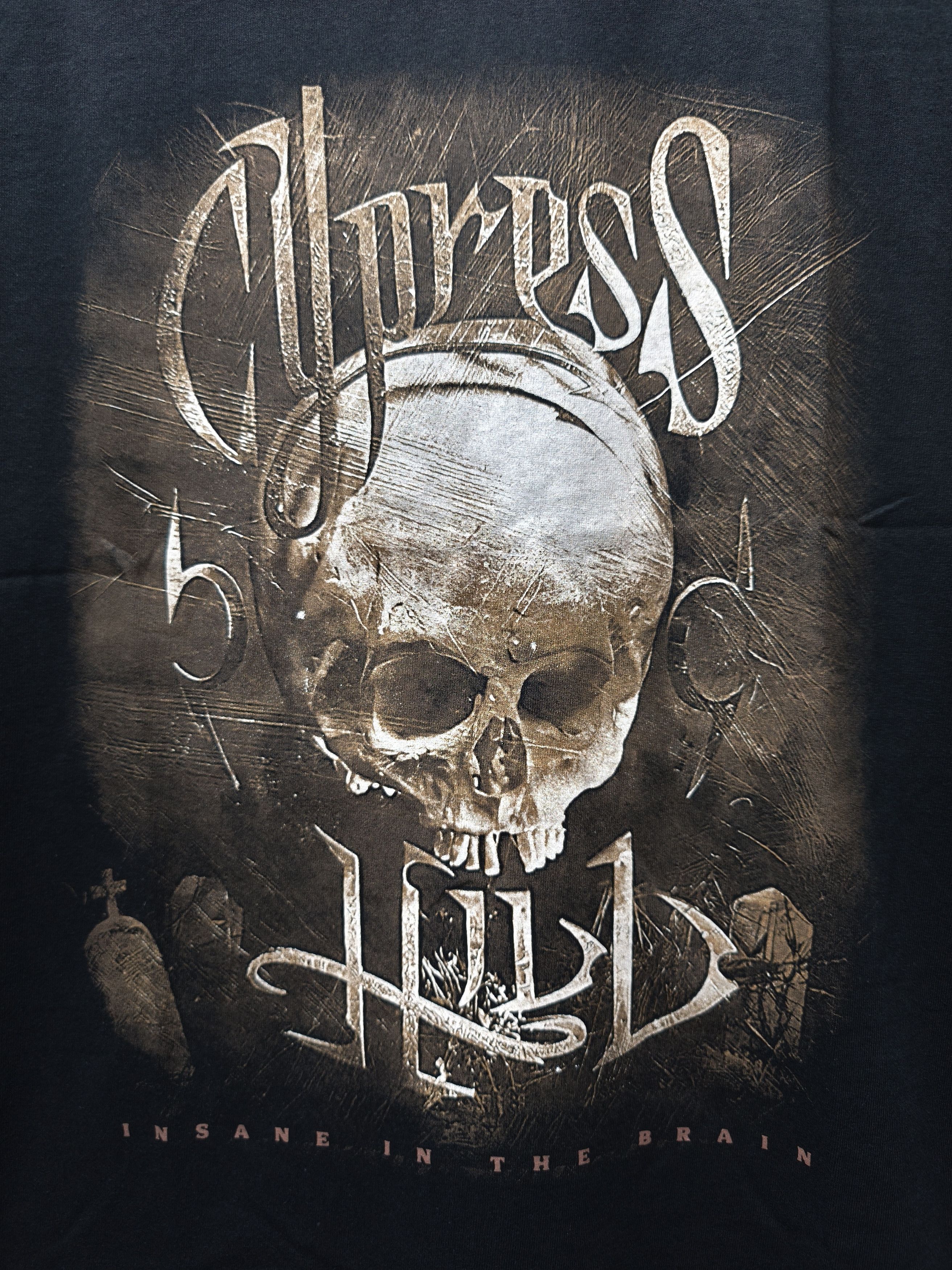 Band Tees Cypress Hill Insane In The Brain Black Sunday T-shirt Size US XL / EU 56 / 4 - 2 Thumbnail