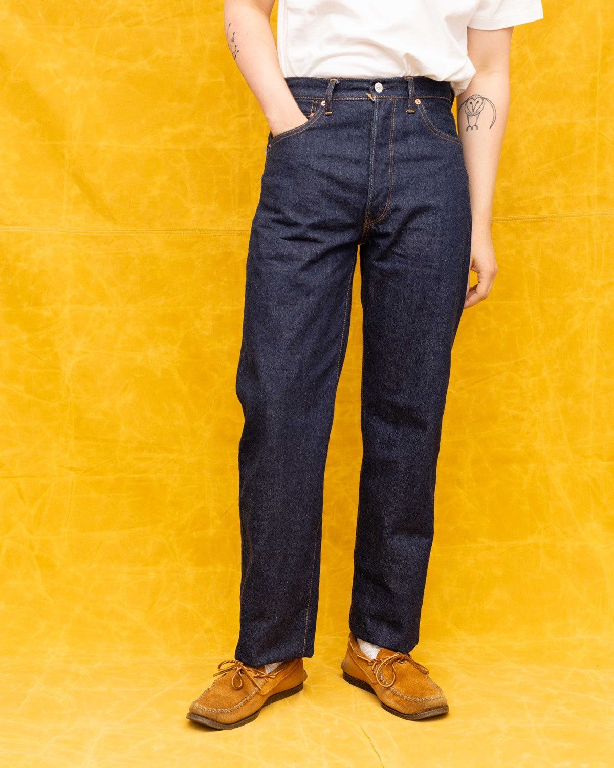 Jelado Jelado 'Age of Longing' 301 XX Denim Jean One Wash Size US 35 - 1 Thumbnail