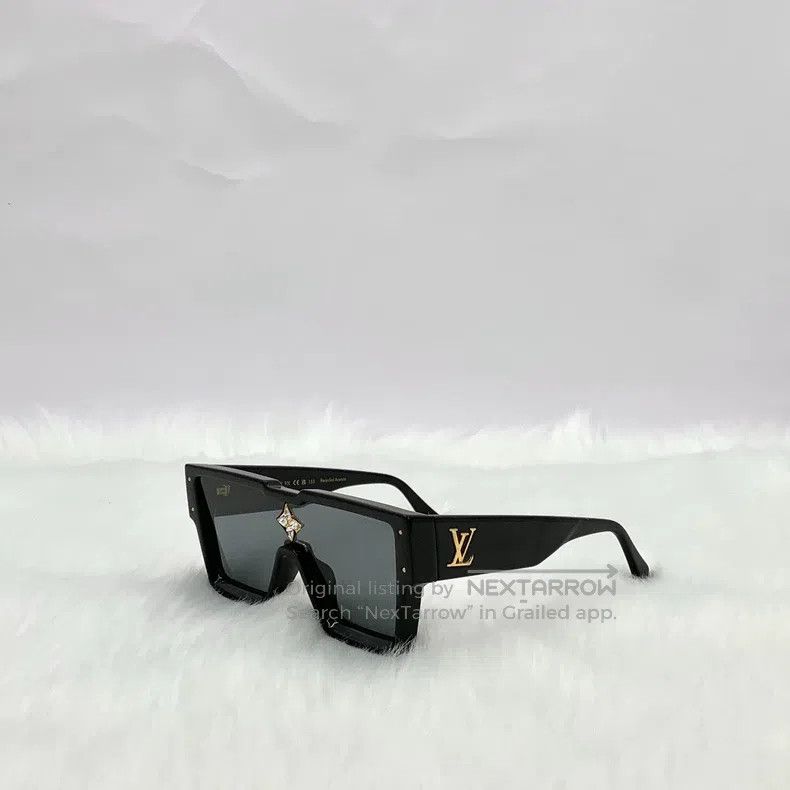 Louis Vuitton Louis Vuitton Black presbyopic diamond frame sunglasses su Size ONE SIZE - 3 Thumbnail
