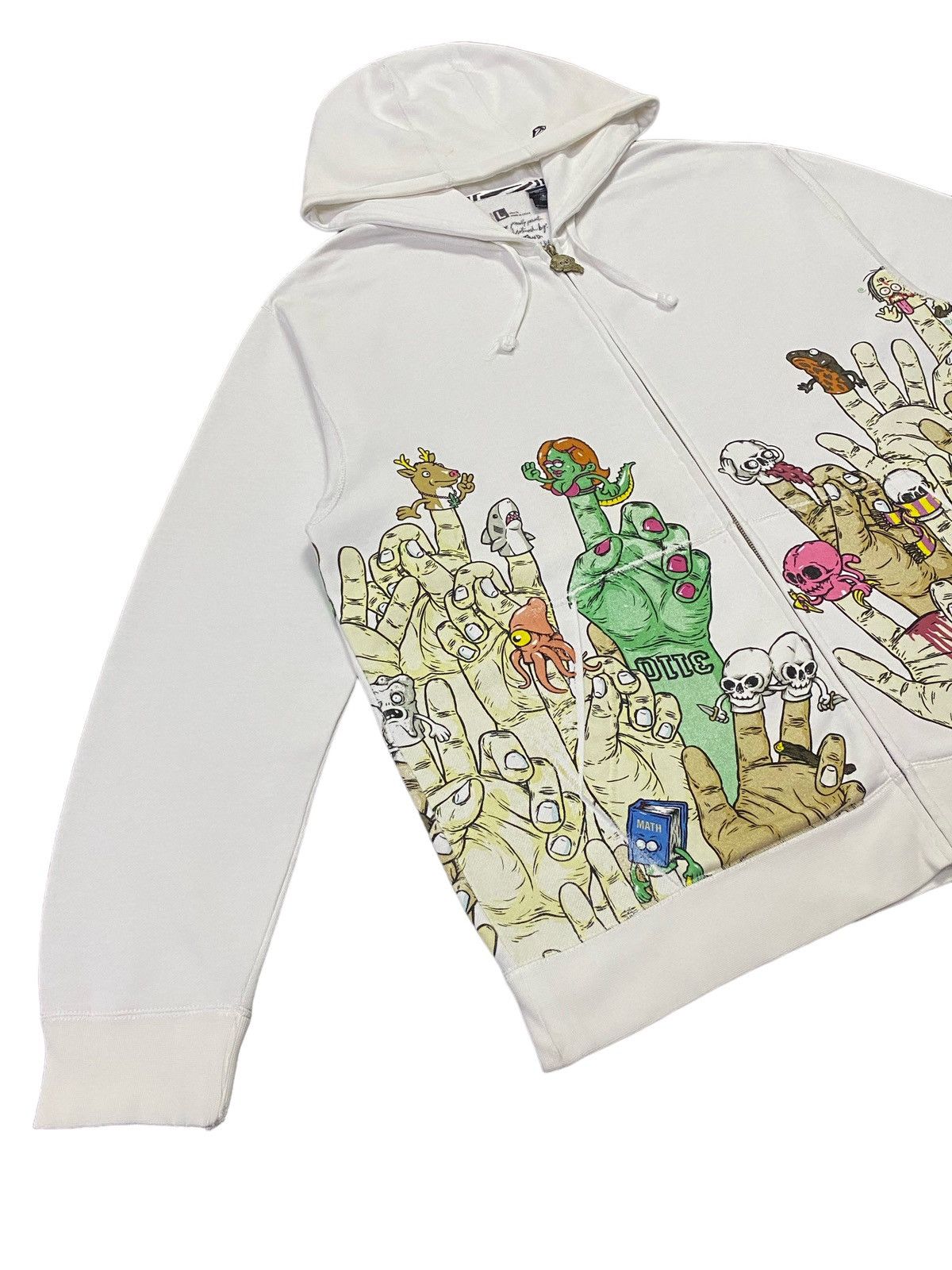Todd Bratrud × Volcom Rare🔥Volcom X Todd Bratrud Fingers Hoodie Size US L / EU 52-54 / 3 - 23 Thumbnail