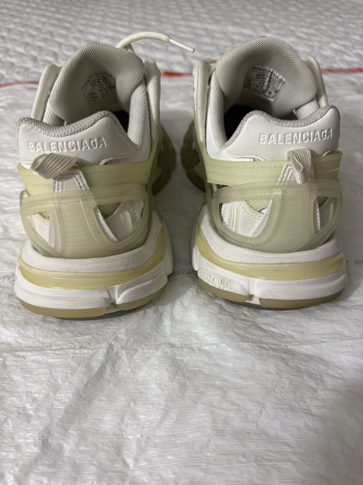 Balenciaga Balenciaga Track 2 White Size US 11 / IT 41 - 4 Thumbnail