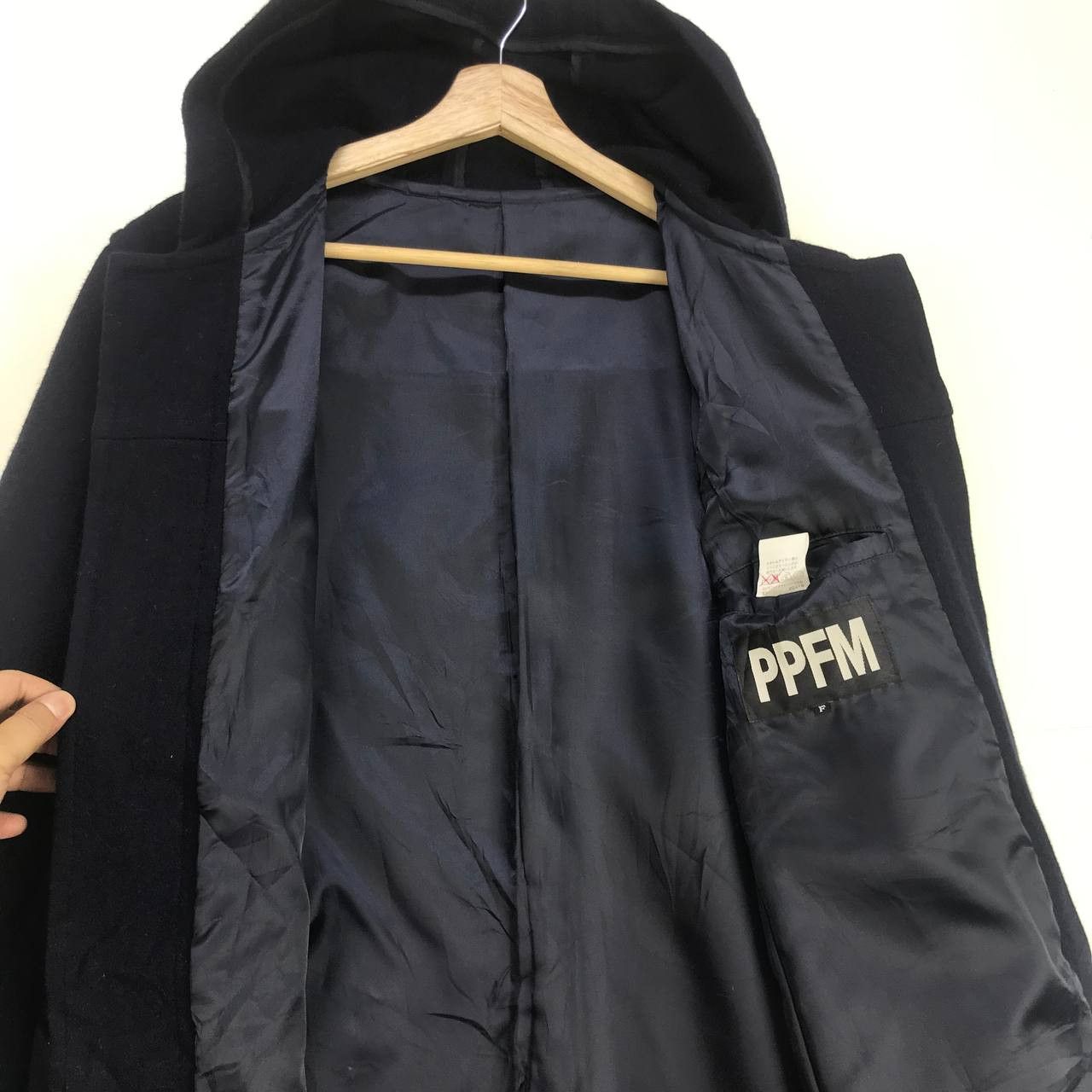 PPFM Vintage Japanese Brand PPFM Wool Duffle Coat Size US S / EU 44-46 / 1 - 10 Thumbnail