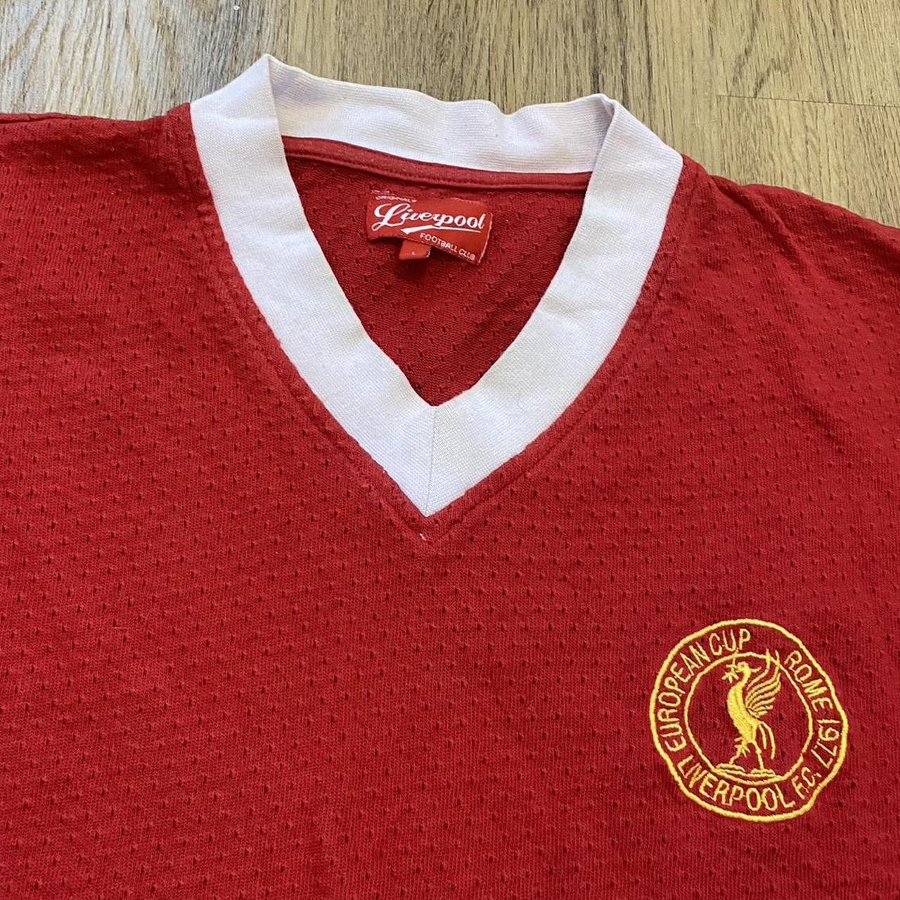 Other Liverpool 1977 Football Shirt European Cup Champions League Size US L / EU 52-54 / 3 - 3 Thumbnail
