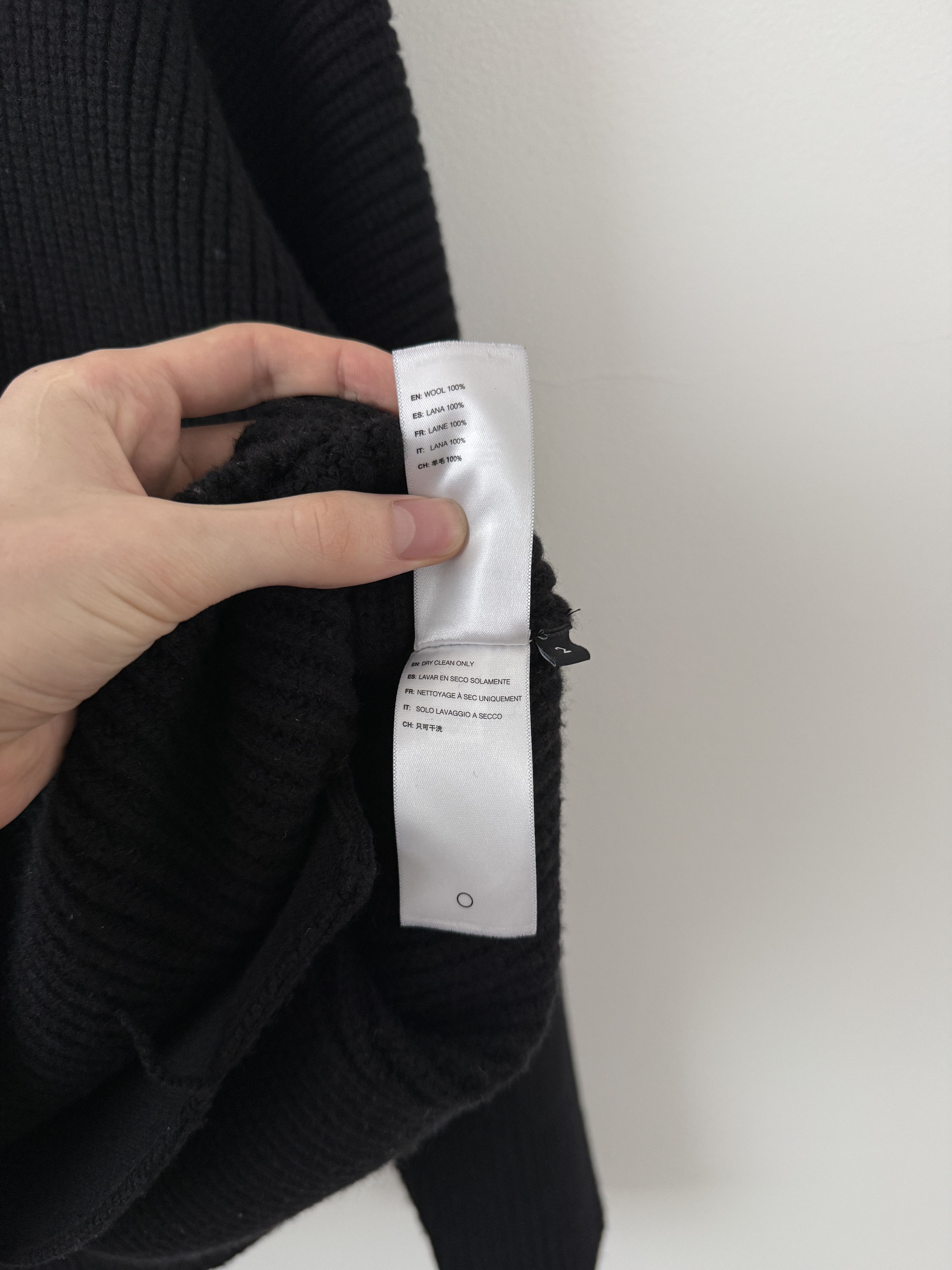 John Elliott John Elliott Dakota Knit Poncho Black Size US M / EU 48-50 / 2 - 15 Thumbnail