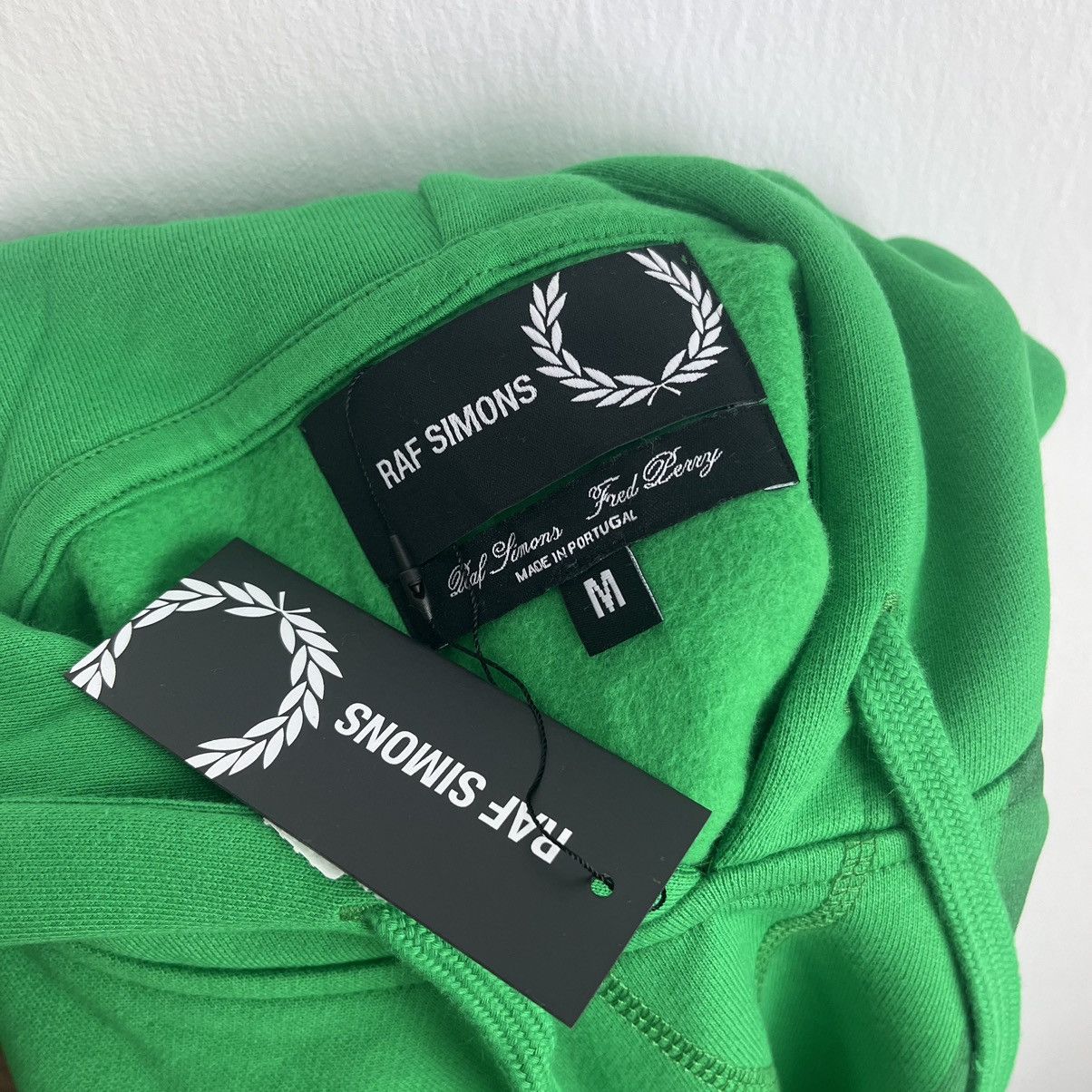 Raf Simons RAF Simons x Fred Perry Print Oversized Hoodie New With Tag Size US M / EU 48-50 / 2 - 6 Thumbnail
