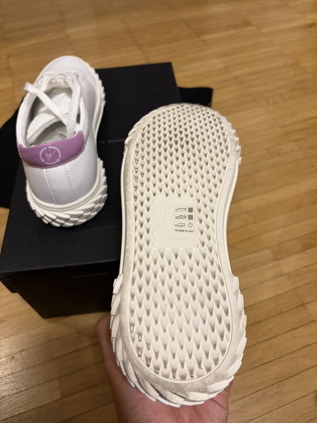 Giuseppe Zanotti Guiseppe Zanotti white Sneaker Size US 8.5 / IT 38.5 - 7 Thumbnail