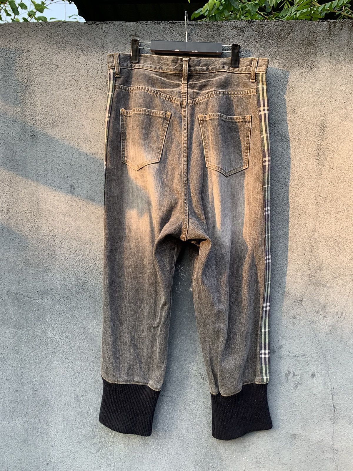 Vintage 👹Vintage Washed Faded Y2k Baggy Jogger Jeans Size US 32 / EU 48 - 16 Thumbnail