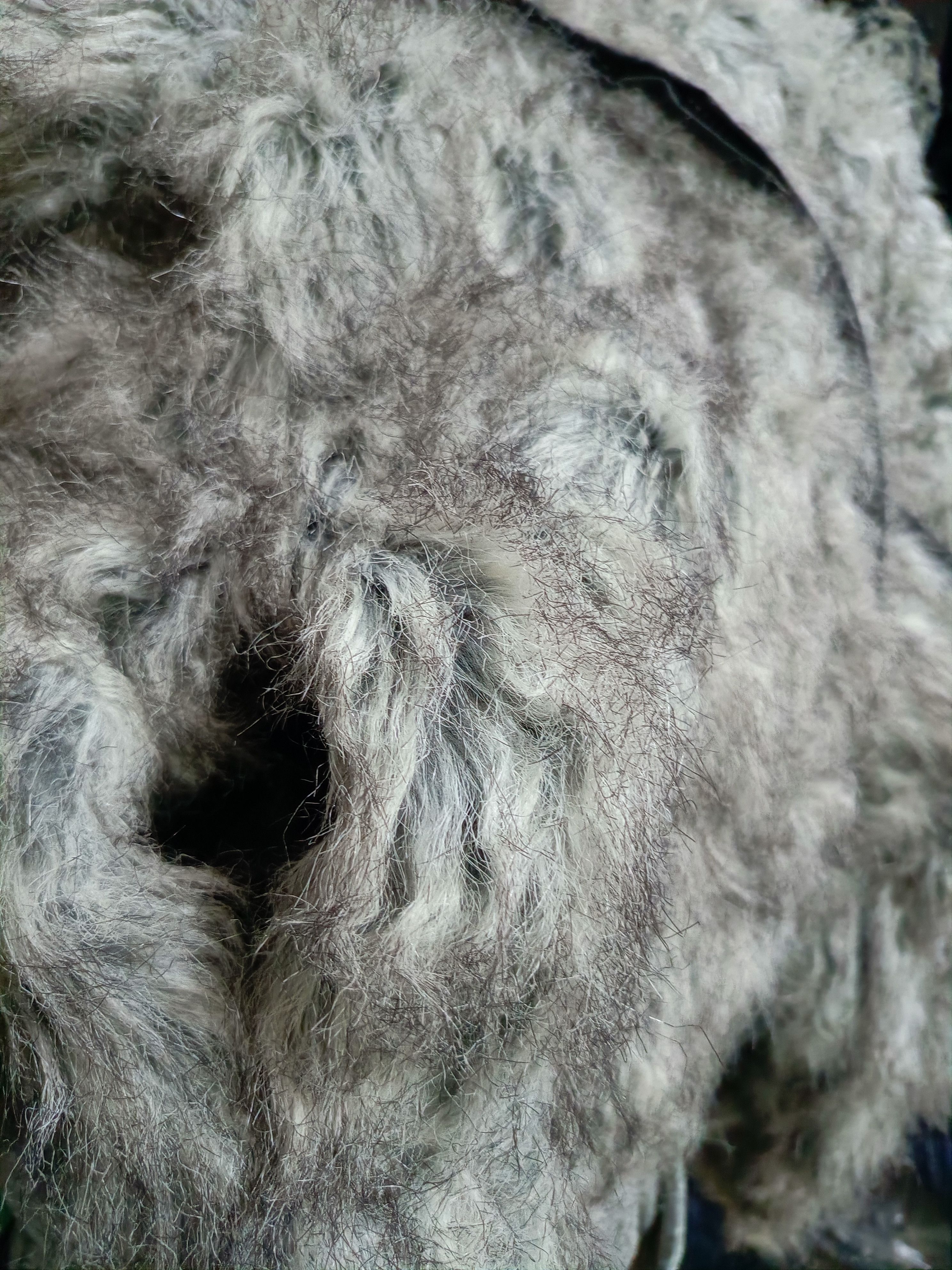 Hysteric Glamour FAUX FUR FUZZY BALACLAVA MOSS Size US M / EU 48-50 / 2 - 4 Thumbnail