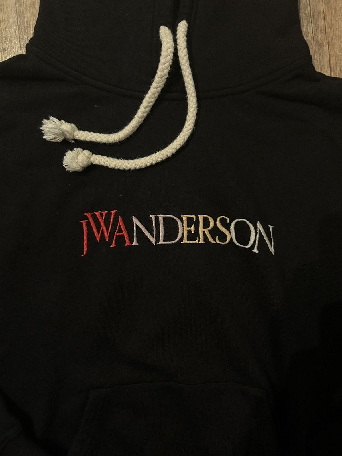 JW Anderson Plush logo hoodie Size US XL / EU 56 / 4 - 2 Thumbnail
