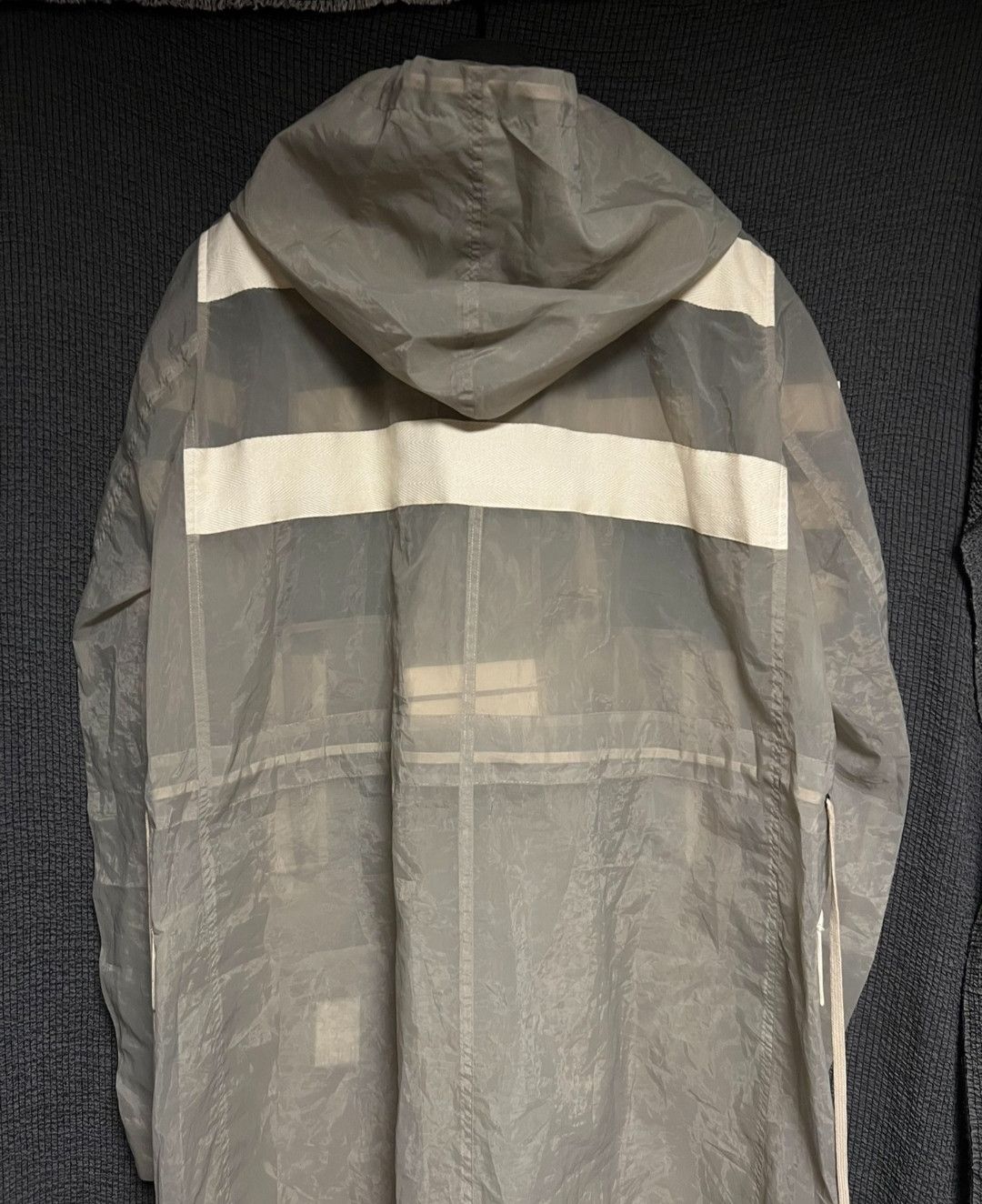 Rick Owens Rick Owens 13ss show sheer webbing fishtail coat Size US M / EU 48-50 / 2 - 6 Thumbnail