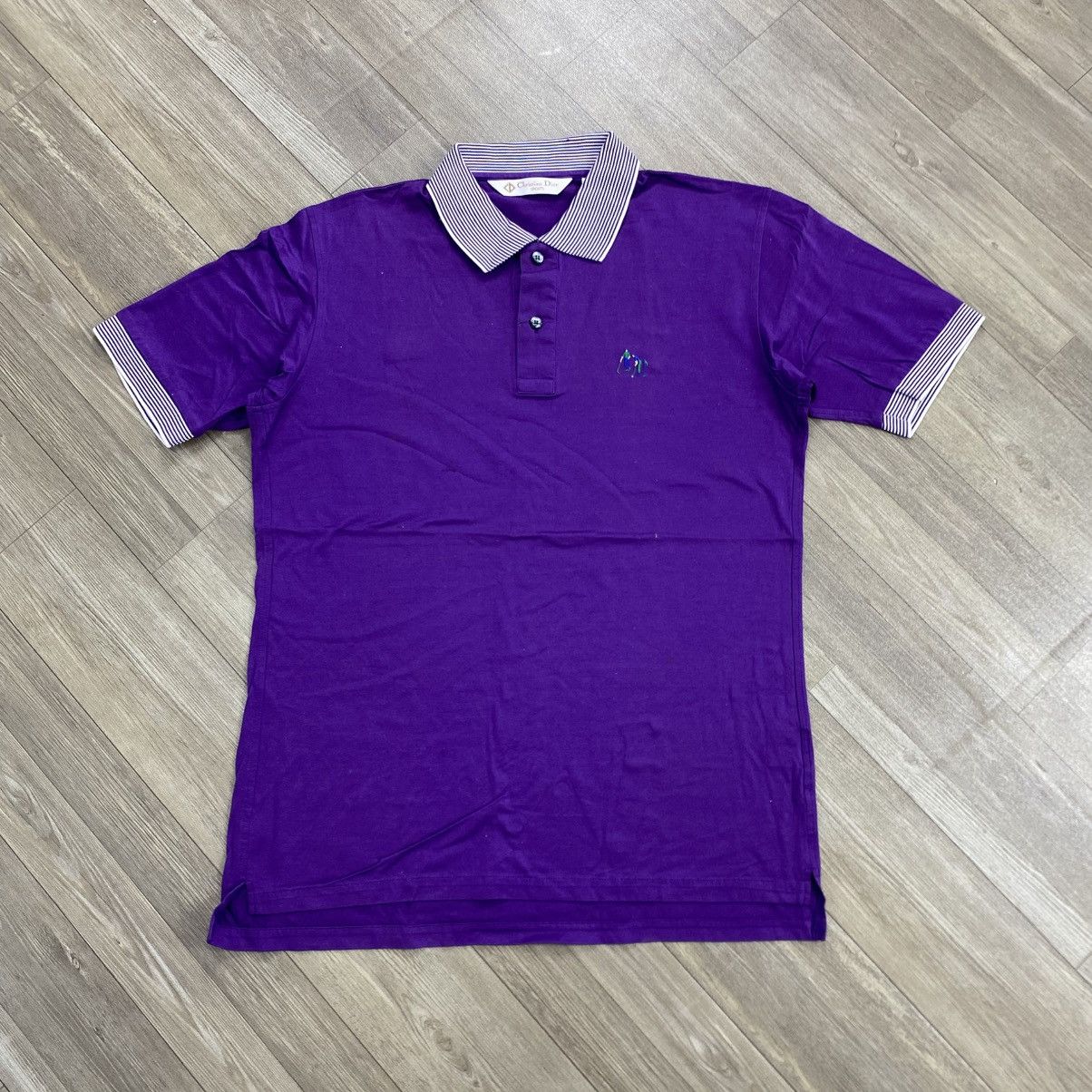 Christian Dior Monsieur Vintage Christian Dior Sport Embroidery Logo Polo Shirt Size US M / EU 48-50 / 2 - 1 Thumbnail