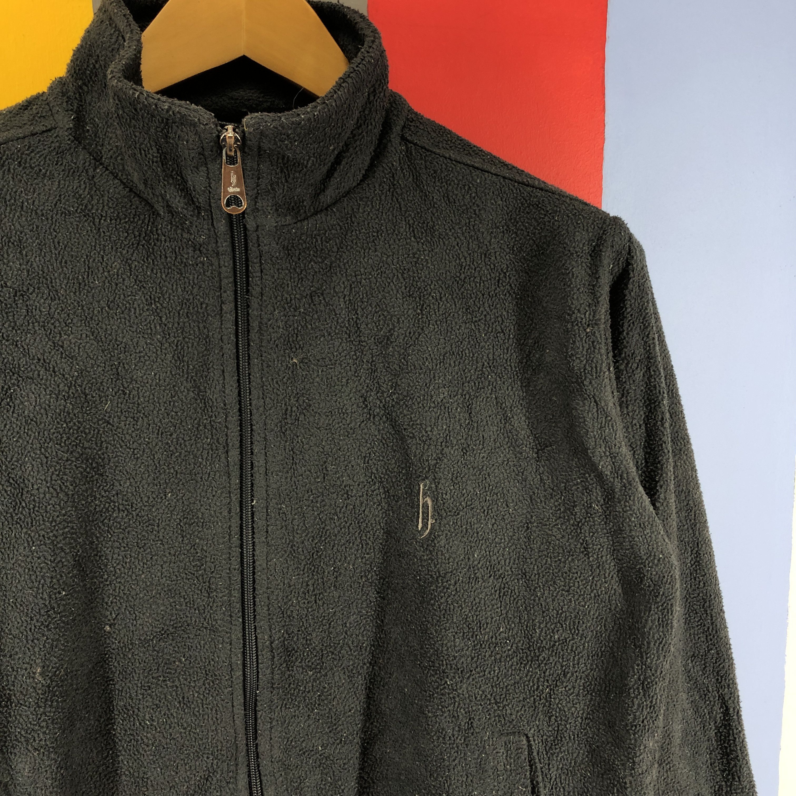 Japanese Brand DJ HONDA Turtle Neck Zipper Fleece #0812/AA Size US S / EU 44-46 / 1 - 2 Thumbnail