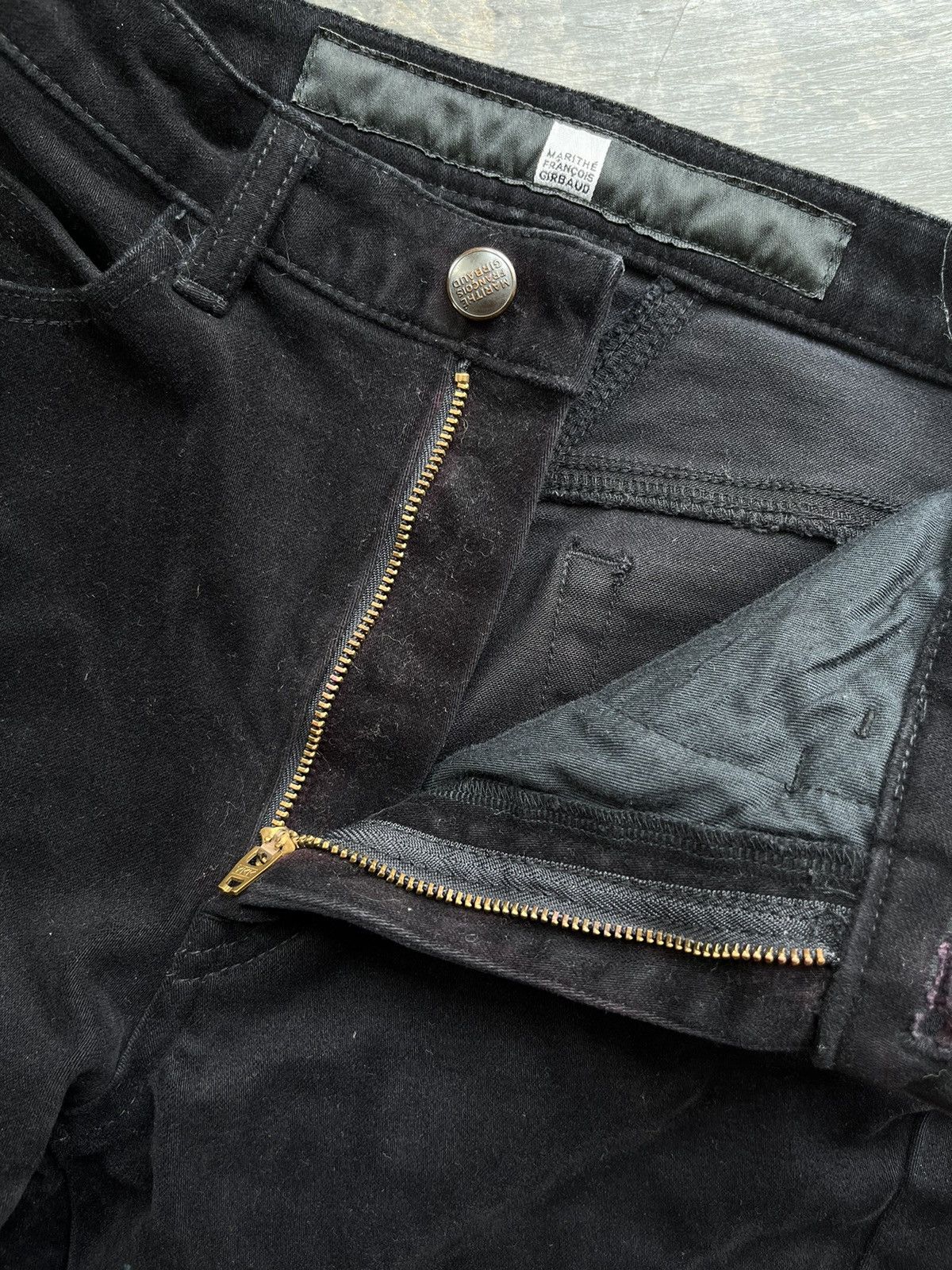 If Six Was Nine × Le Grande Bleu (L.G.B.) × Marithe + Francois Girbaud Marithe francois girbaud soft suede jeans Size US 27 - 5 Thumbnail