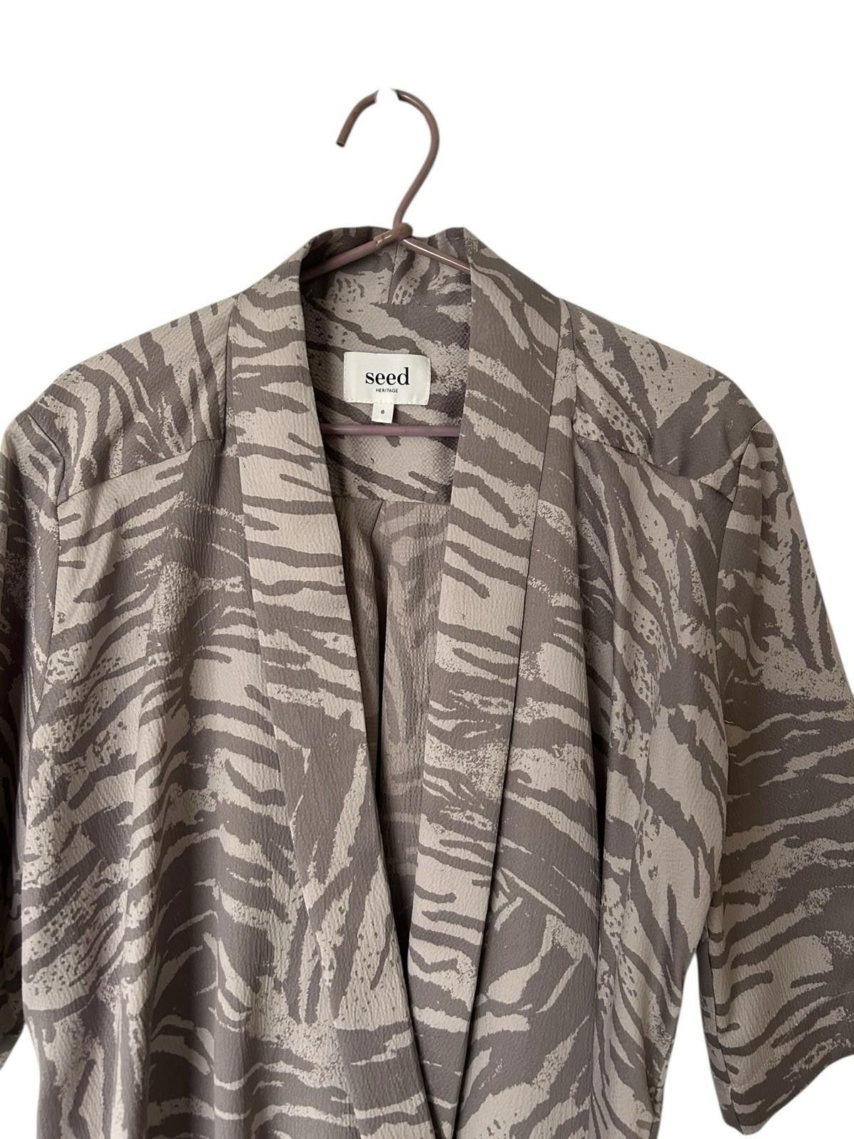 Other Seed Heritage Tunic Top Lightweight Animal Print- Sz 8 US 4 Size S / US 4 / IT 40 - 6 Thumbnail