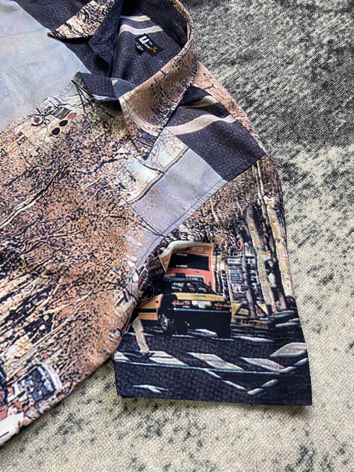 Other Vintage Uth Cultur Shirt Button Ups Full Print City Y2K 90s Size US M / EU 48-50 / 2 - 3 Thumbnail