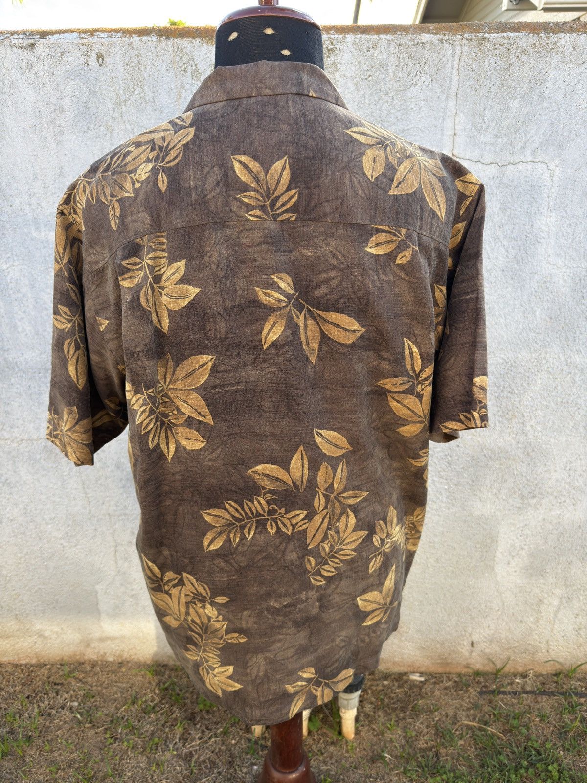 Tommy Bahama New Tommy Bahama Leaf Me In Paradise Dark Coffee Bean Men L Size US L / EU 52-54 / 3 - 2 Thumbnail