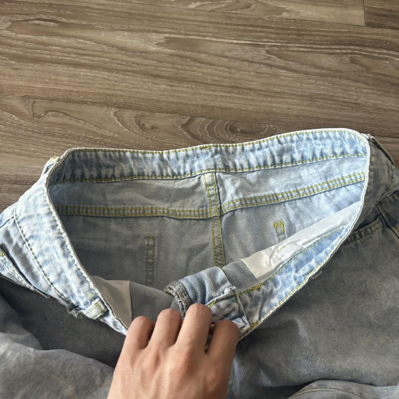 Vintage Crazy Vintage Y2K/2000s Baggy Light Wash Streetwear Skater Denim Jeans! 36x32 Size US 36 / EU 52 - 8 Thumbnail