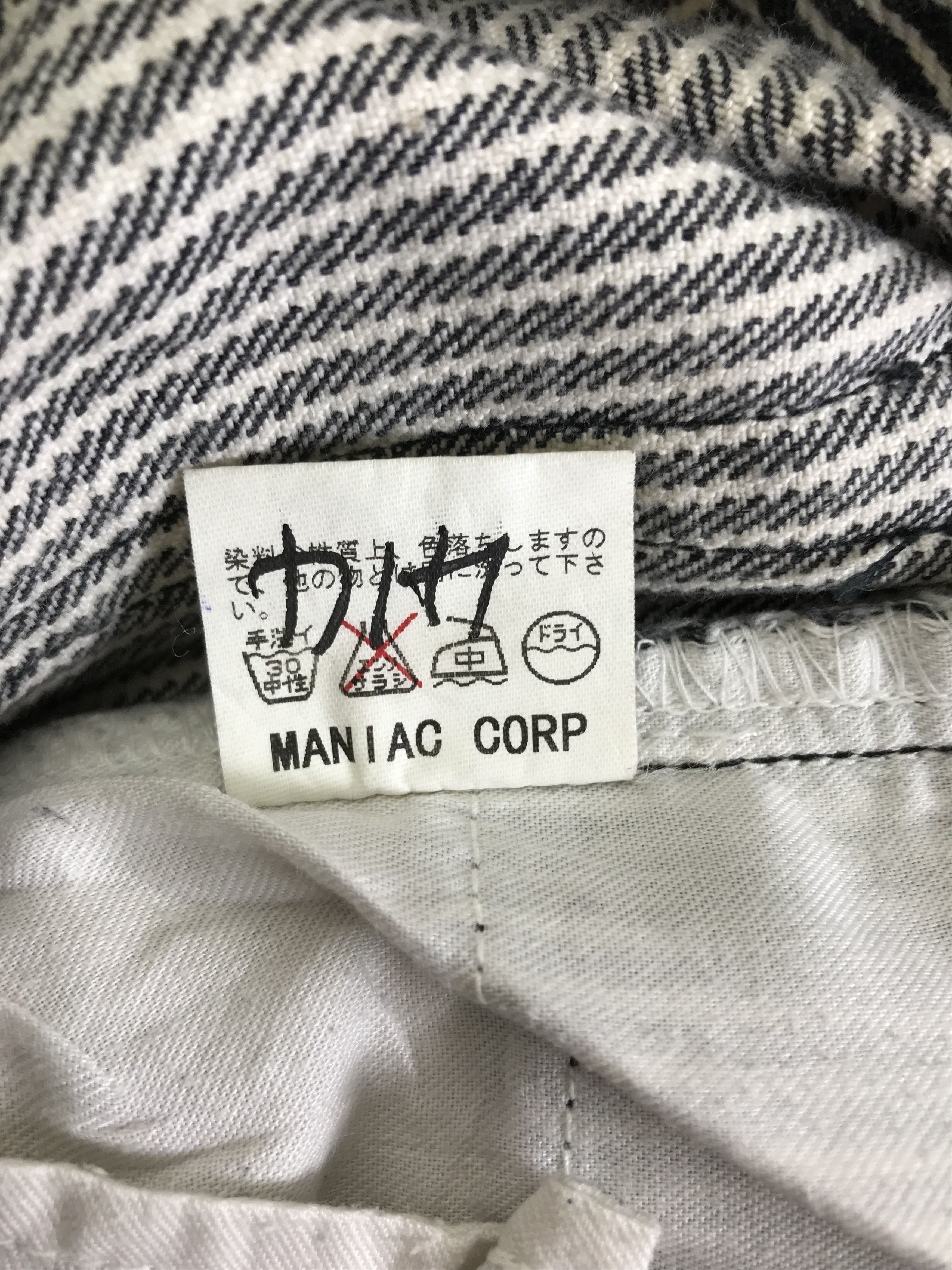 Le Grande Bleu (L.G.B.) Le Grande Bleu (L.G.B.) Hickory Striped Flare Jeans Size US 29 - 10 Thumbnail