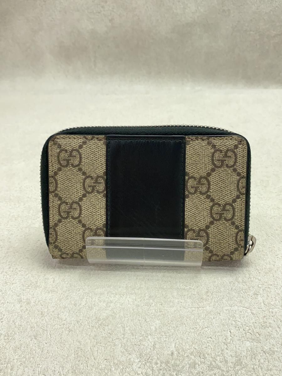Gucci Gucci GG Supreme Coin Case Grey Size ONE SIZE - 2 Thumbnail